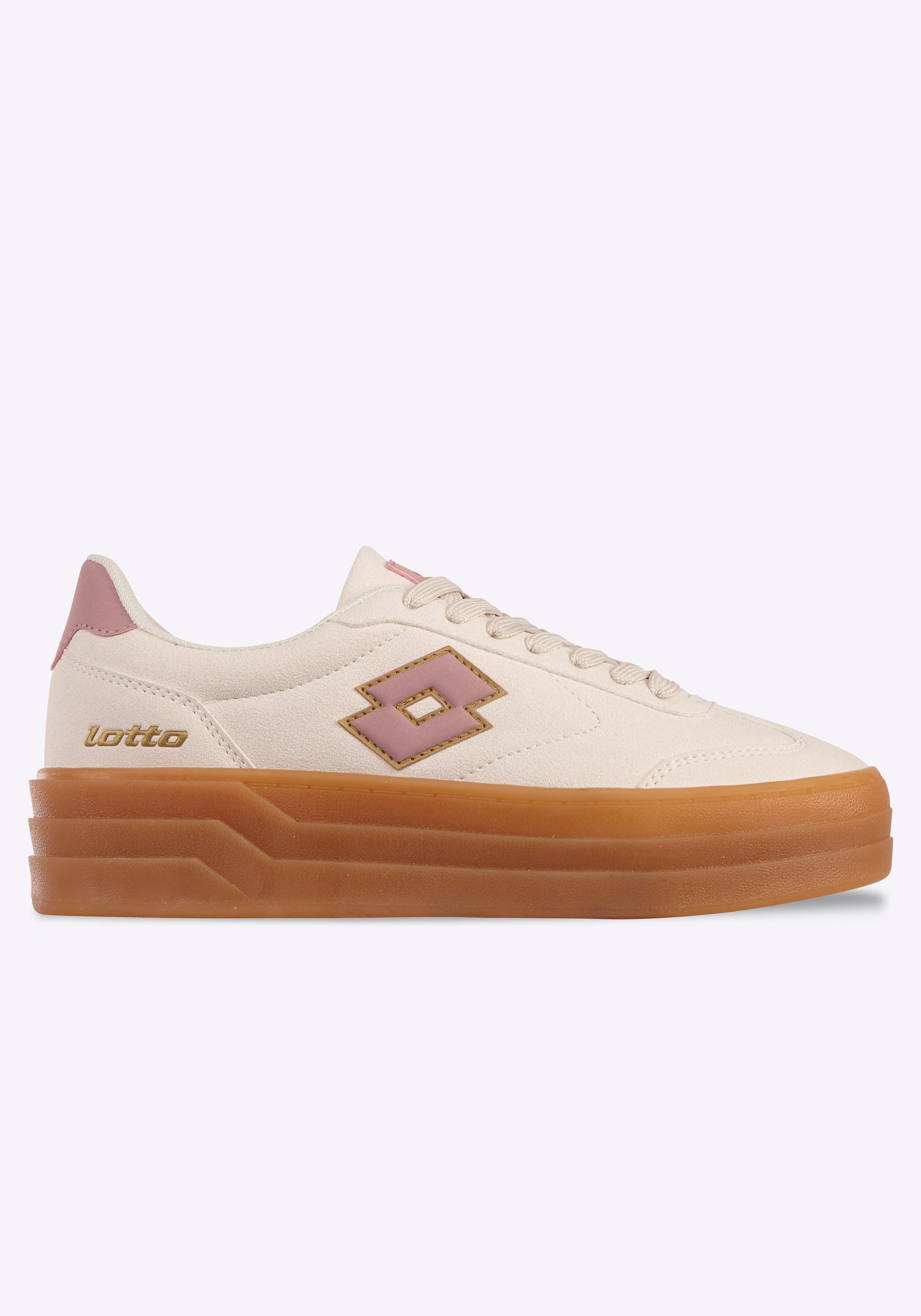 lotto Plateausneakers - met gepolsterde schachtkant