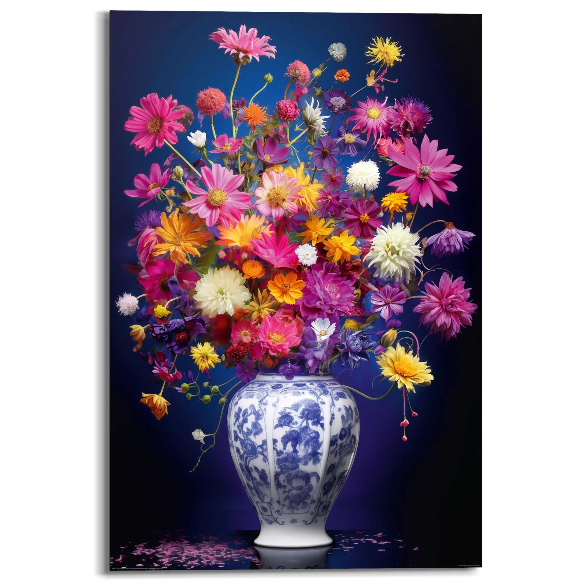 Reinders! Decoratief paneel Delft Flowers