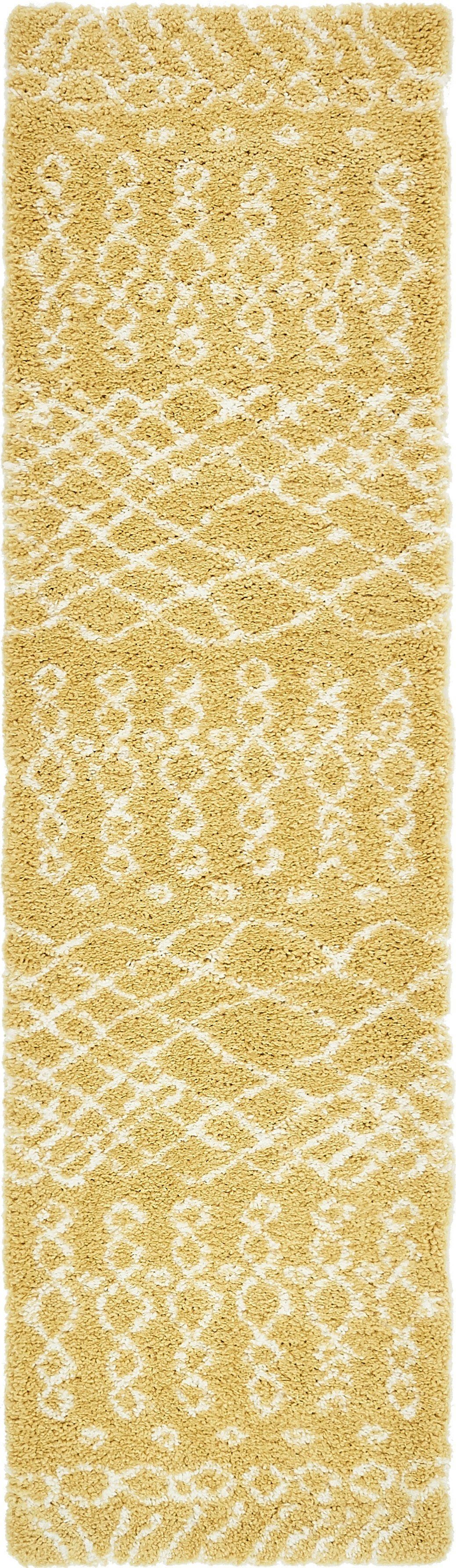 Myflair Möbel & Accessoires Hoogpolige loper Temara shag voorraadopruiming Tapijtloper, geweven, Scandi design, ideaal in de hal & slaapkamer