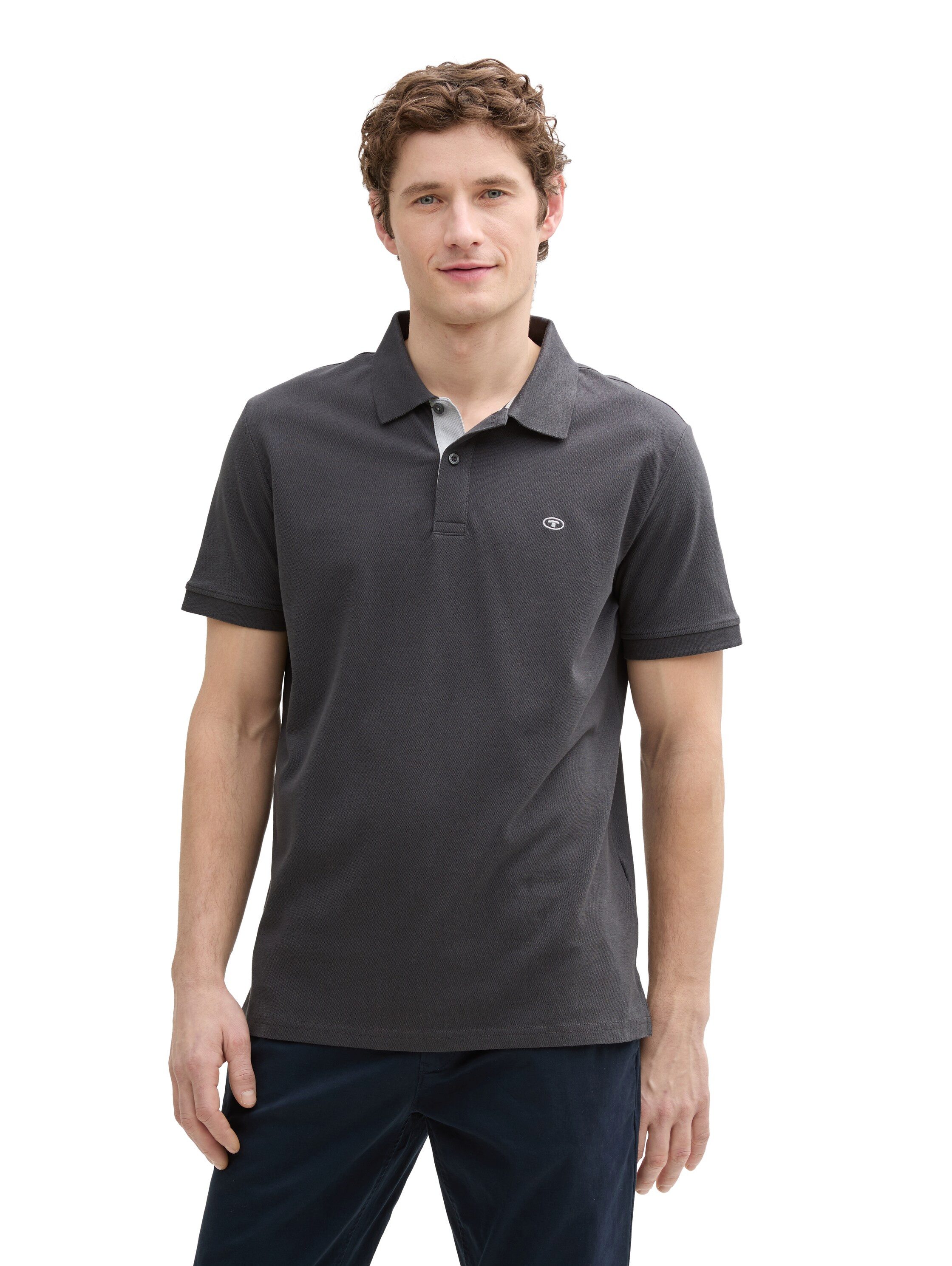 Tom Tailor Poloshirt in set van 2 (set, 2-delig)