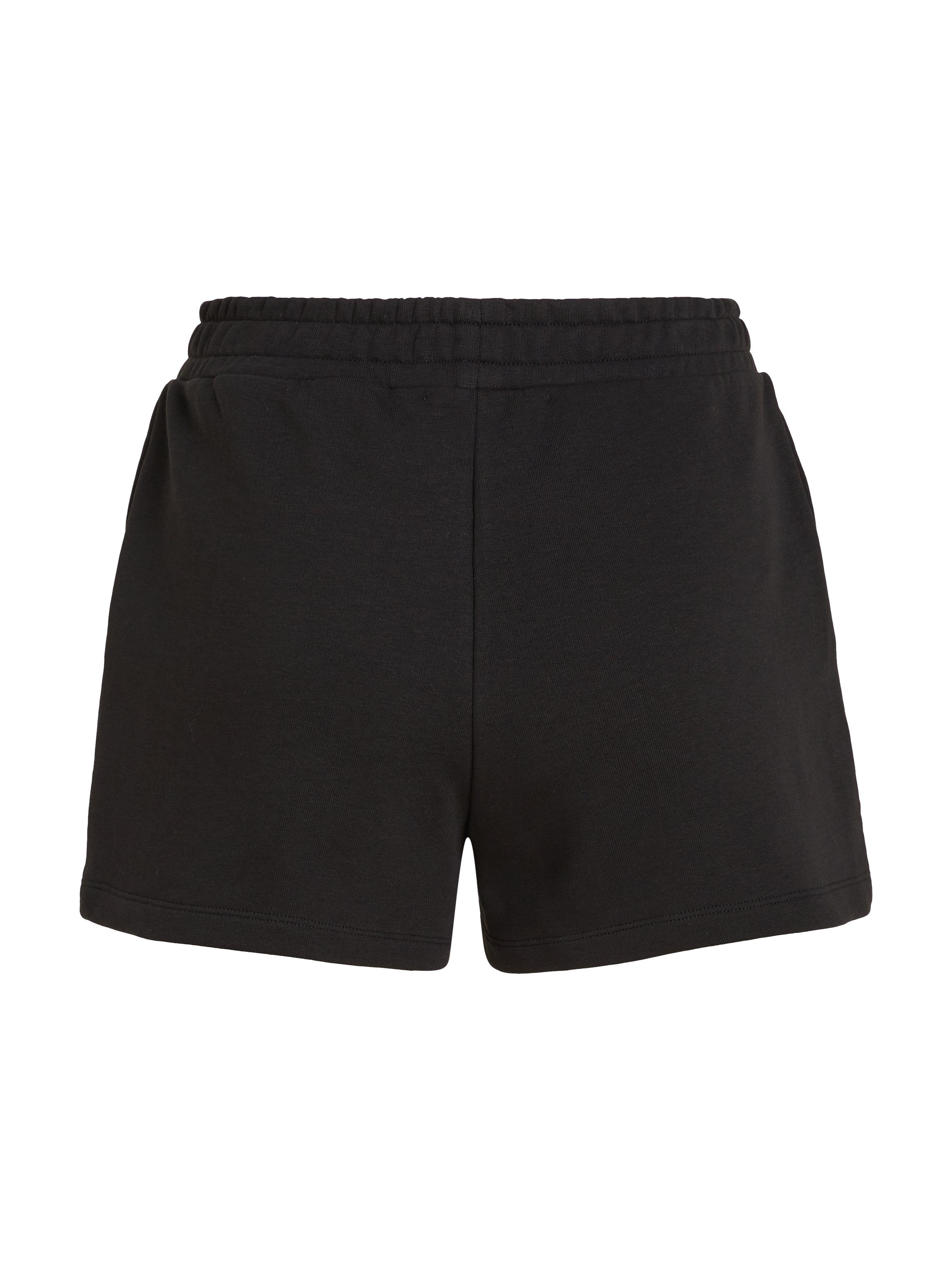 Calvin Klein Sweatshort CK EMBRO BADGE SHORTS met een logo-opschrift