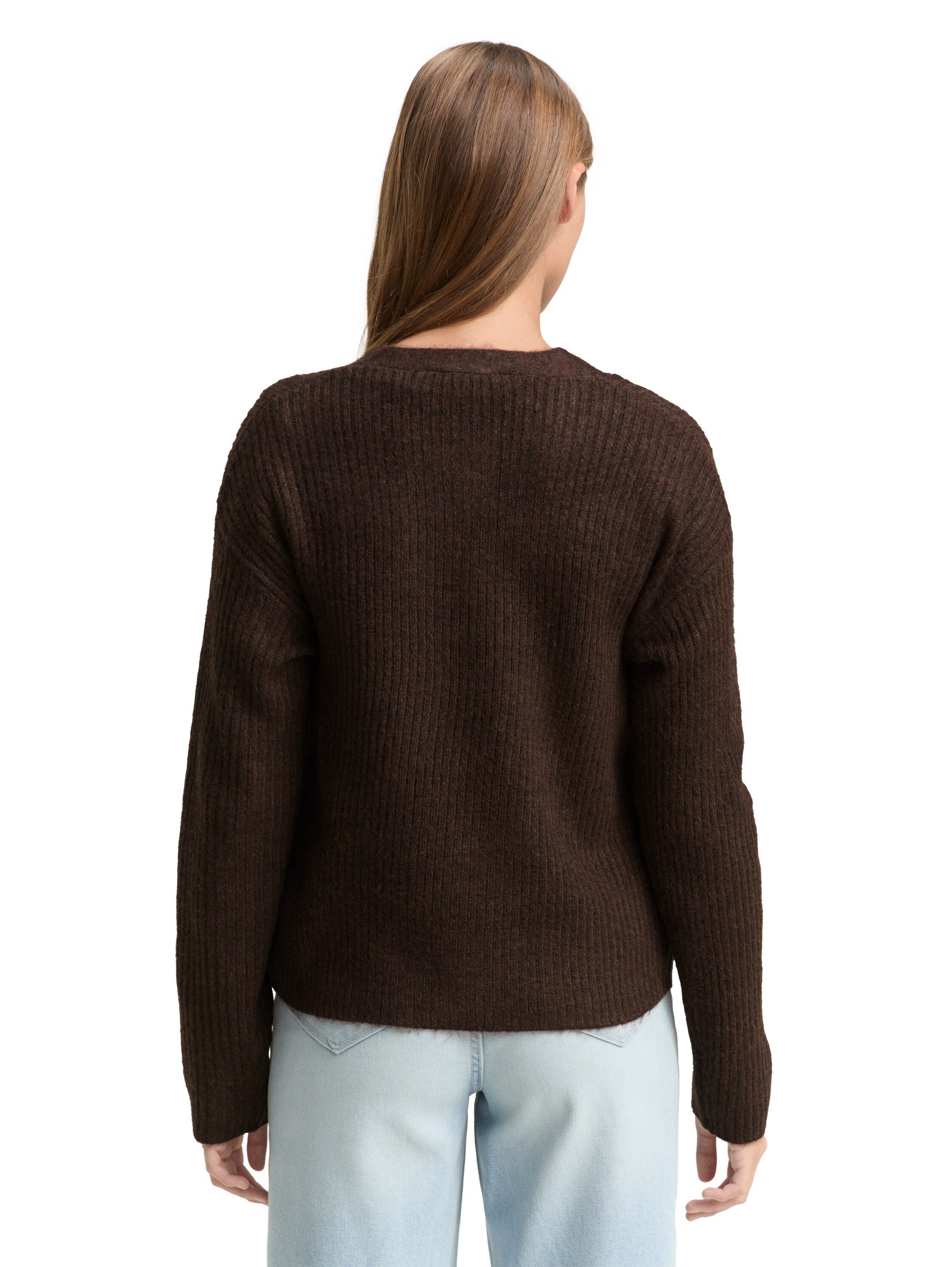 Tom Tailor Denim Cardigan met structuur