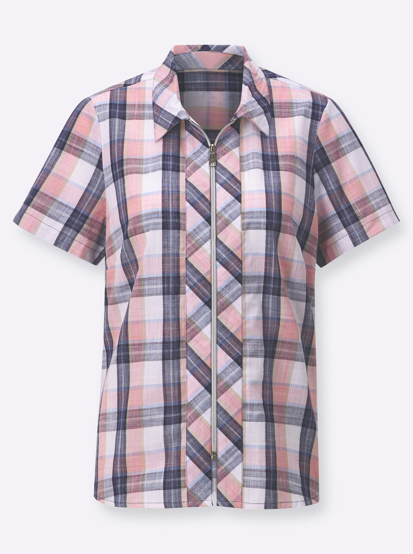 Casual Looks Geruite blouse