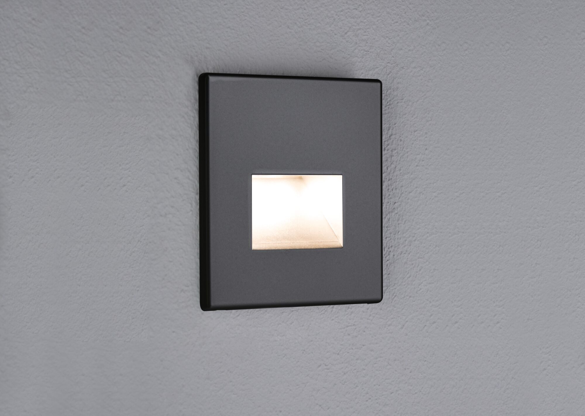 Paulmann Ledinbouwlamp LED wandinbouwlamp Edge Quadro 1,2W 25lm 230V (1 stuk)