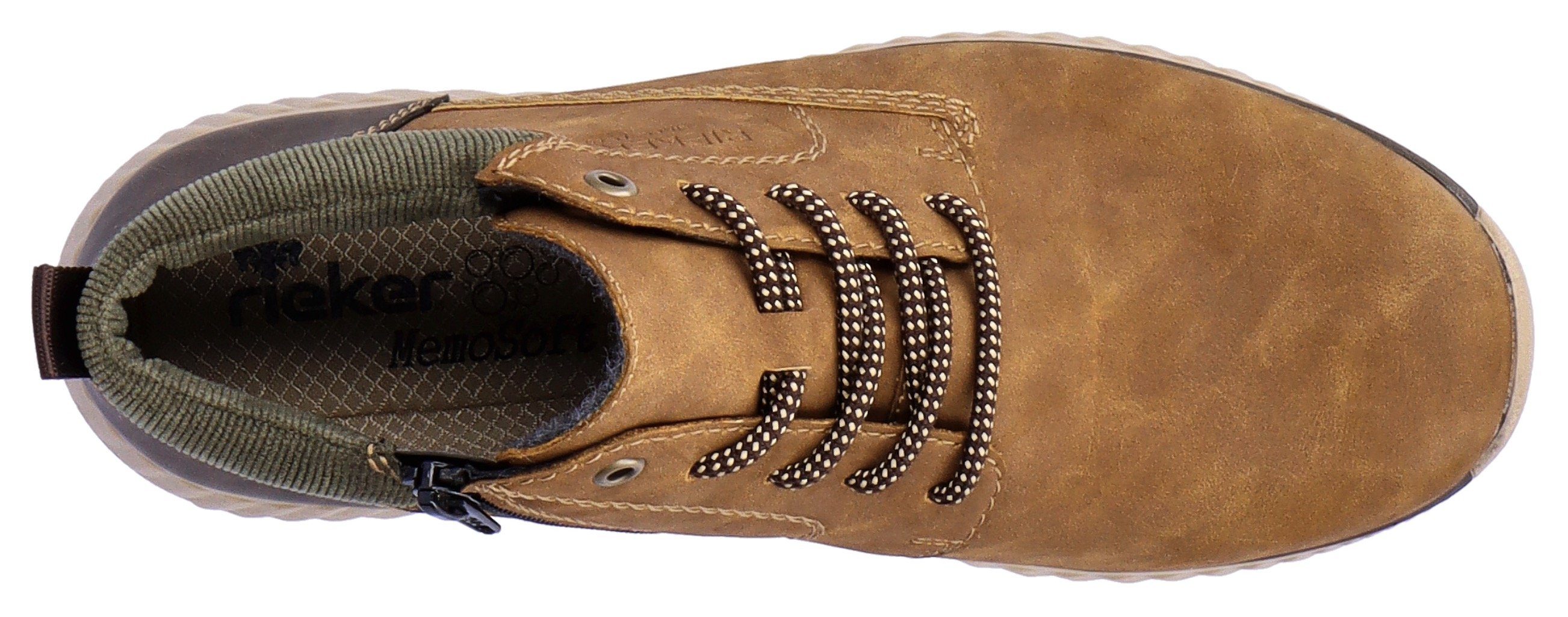 Rieker Hoge veterschoenen in moderne used-look