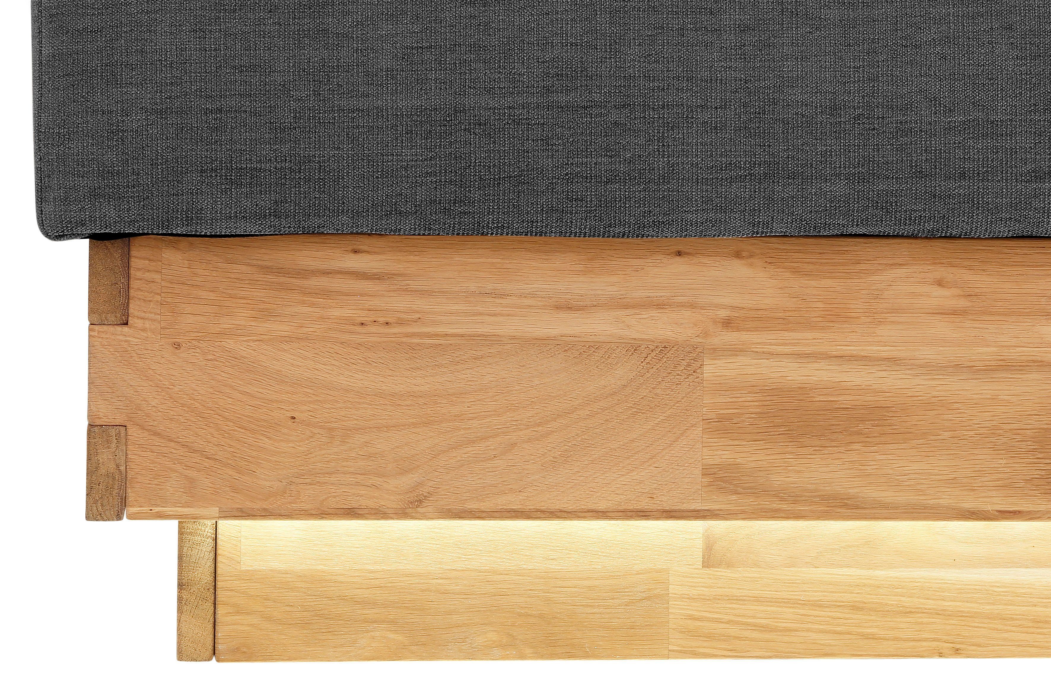 OTTO products Boxspring Ledverlichting, met gecertificeerde, gerecyclede overtrekstoffen