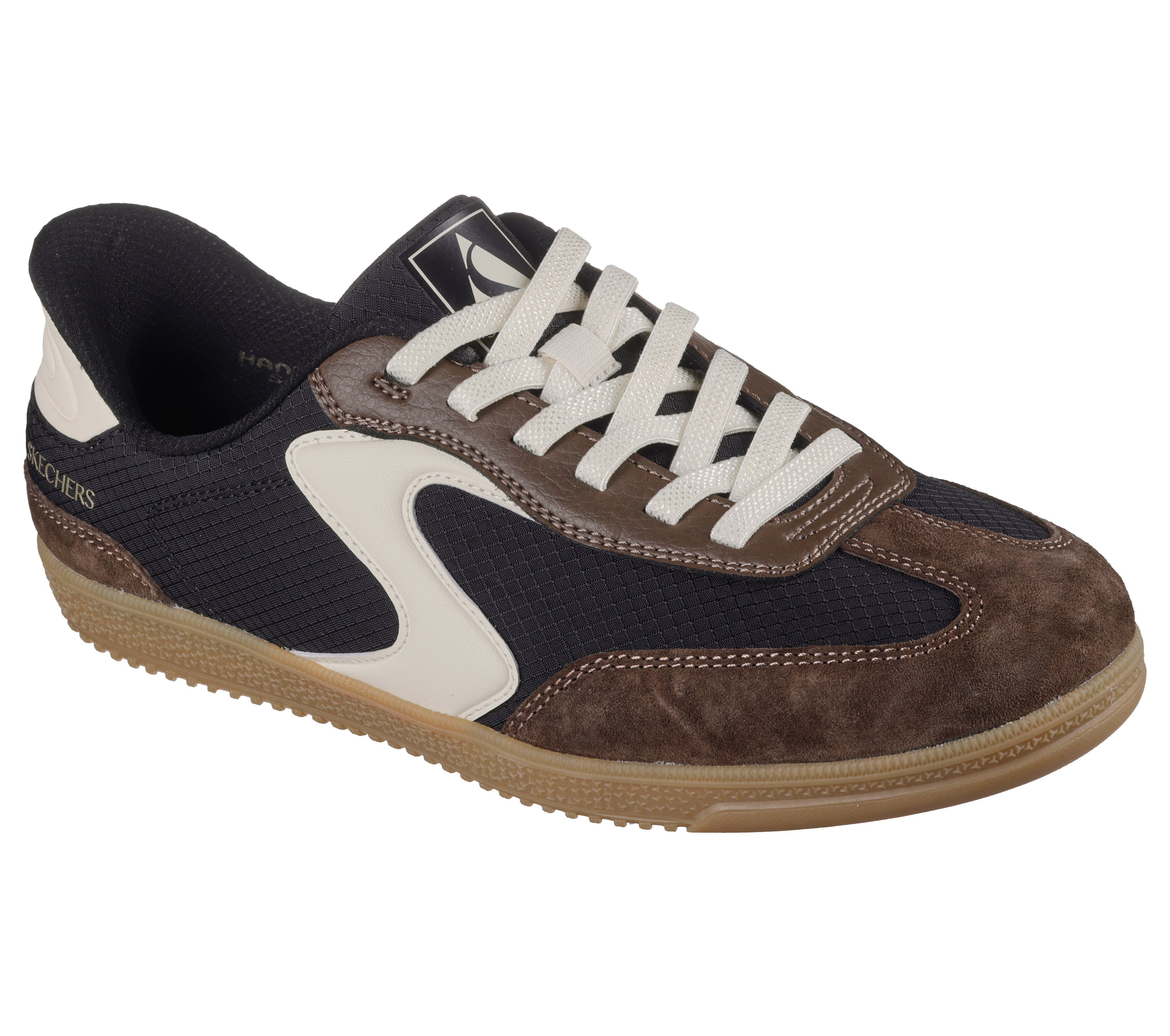 Skechers Slip-on sneakers HOTSHOT-EVERYDAY EASE Retro sneaker, veterschoen met slip-ins