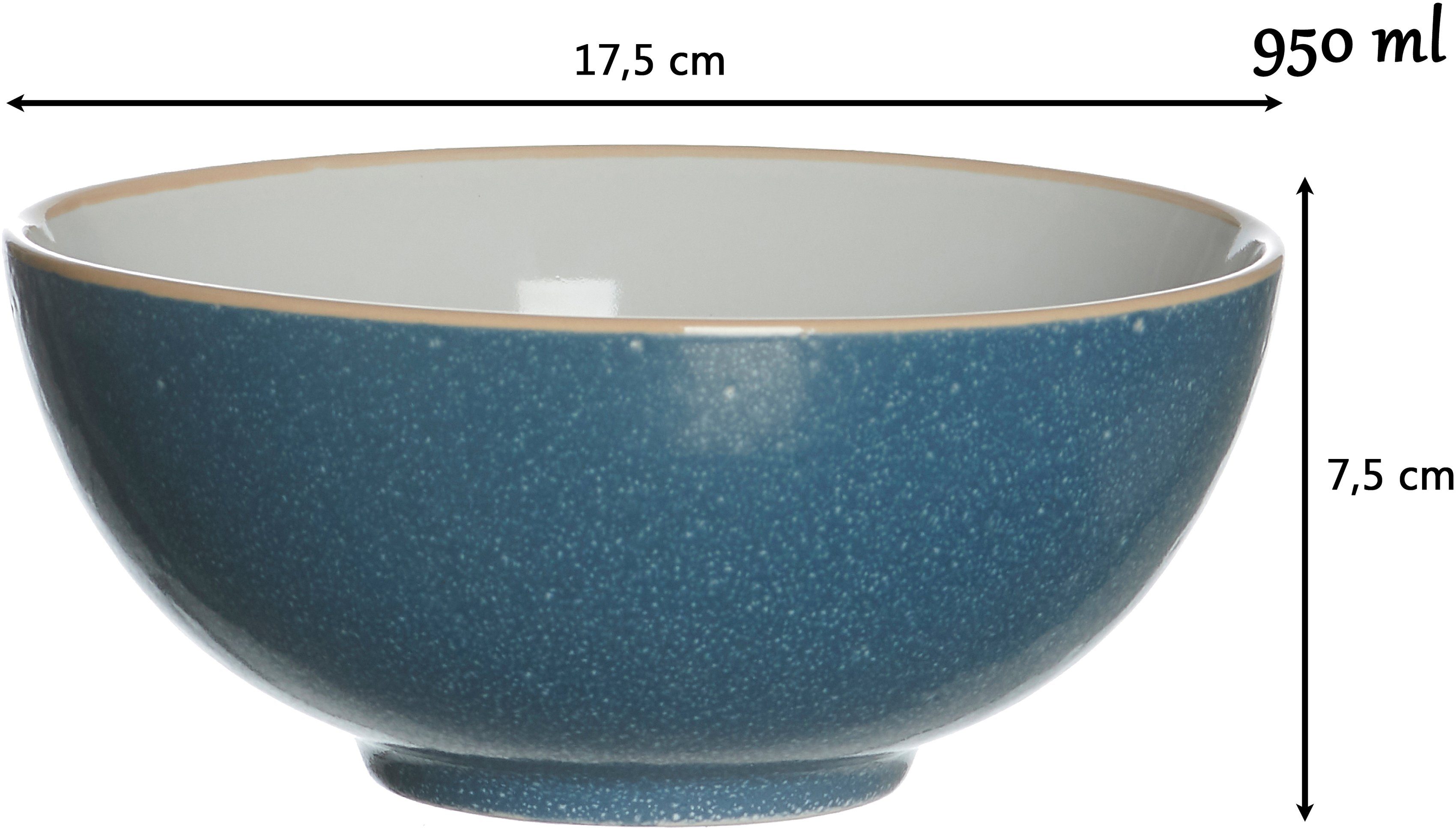 Ritzenhoff & Breker Schaal Puebla Boeddha-bowls, Ø 17,5 cm (set, 2-delig)