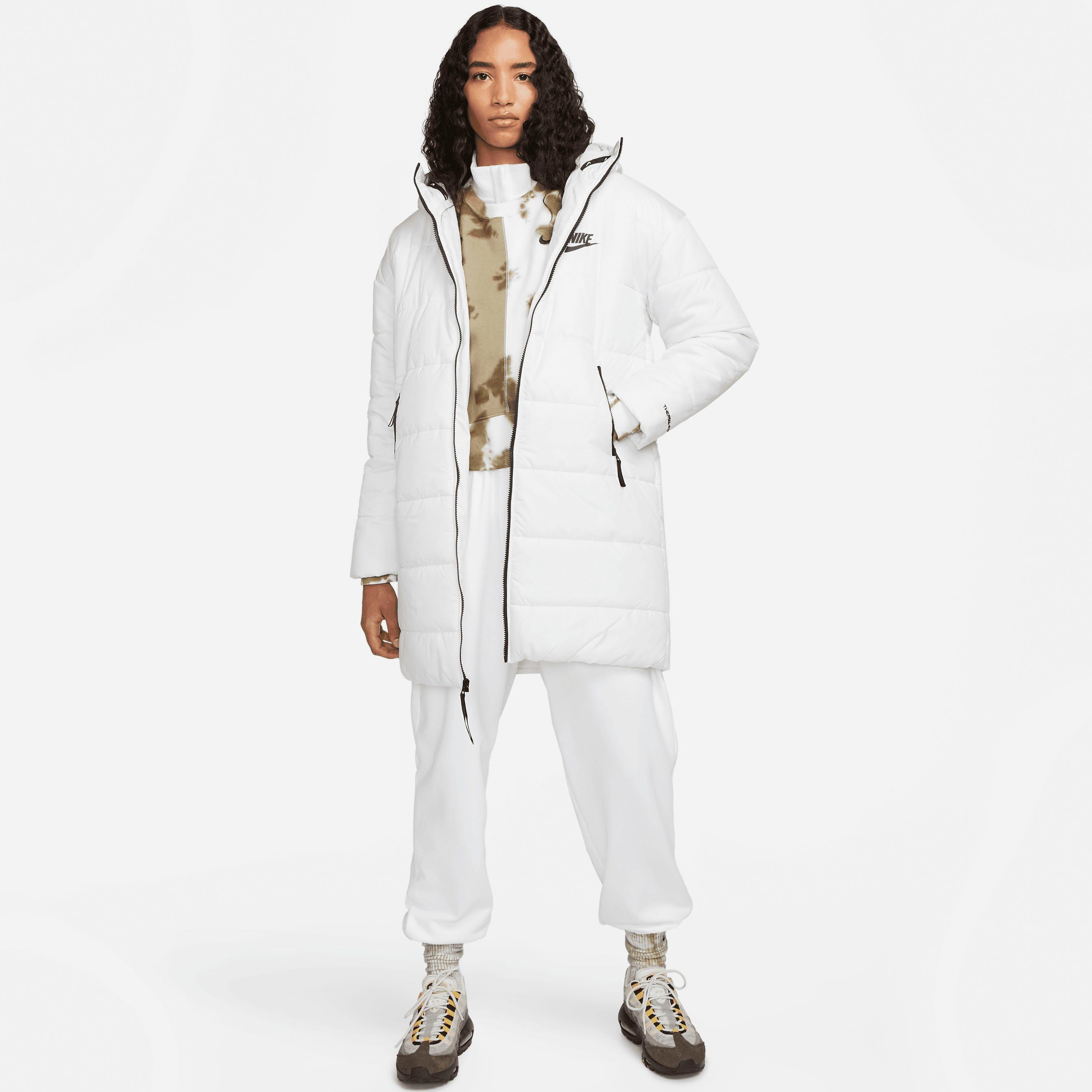 Nike Sportswear Gewatteerde jas Therma-FIT Repel Women's Hooded Parka