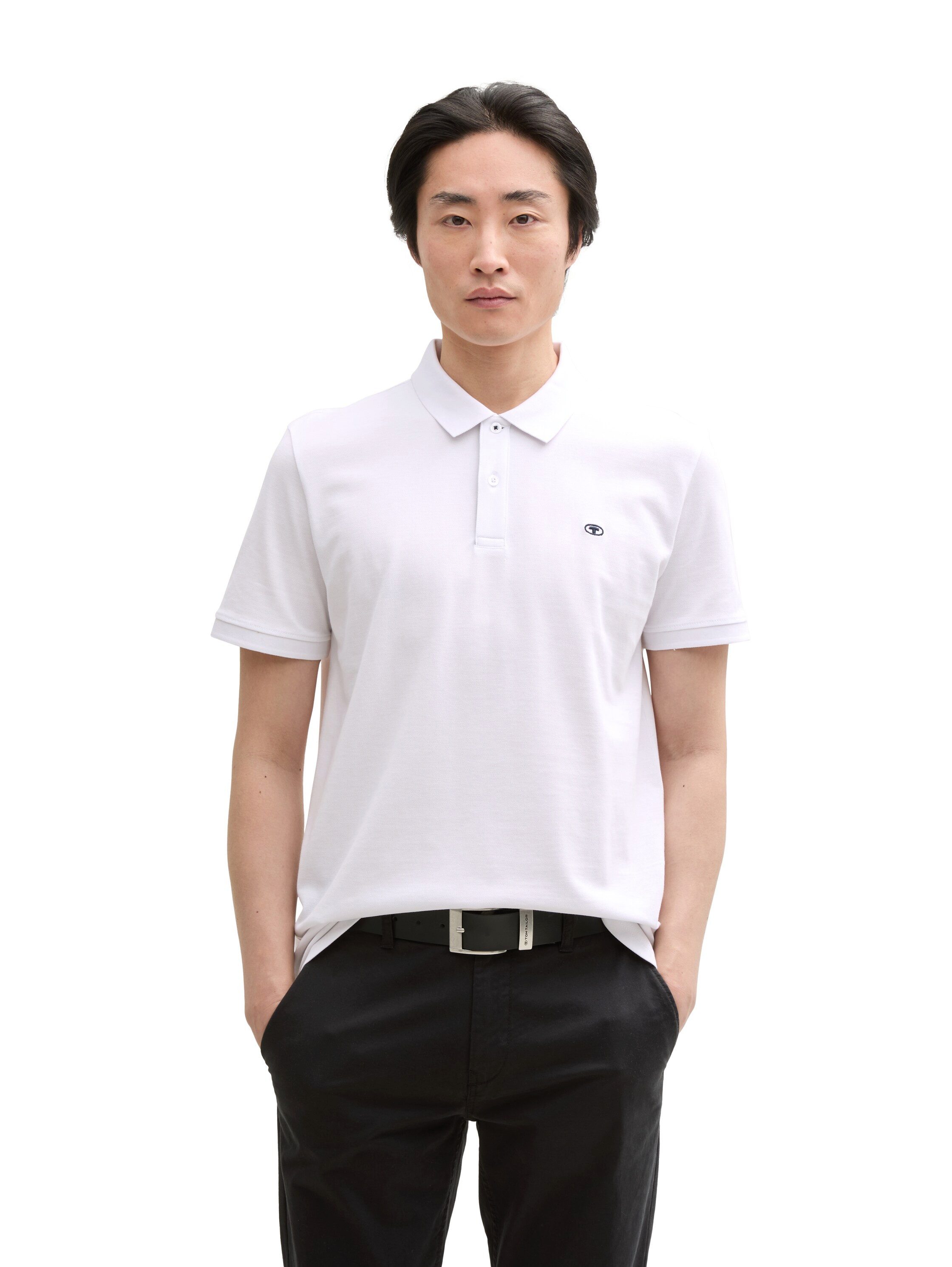 Tom Tailor Poloshirt in set van 2 (set, 2-delig)