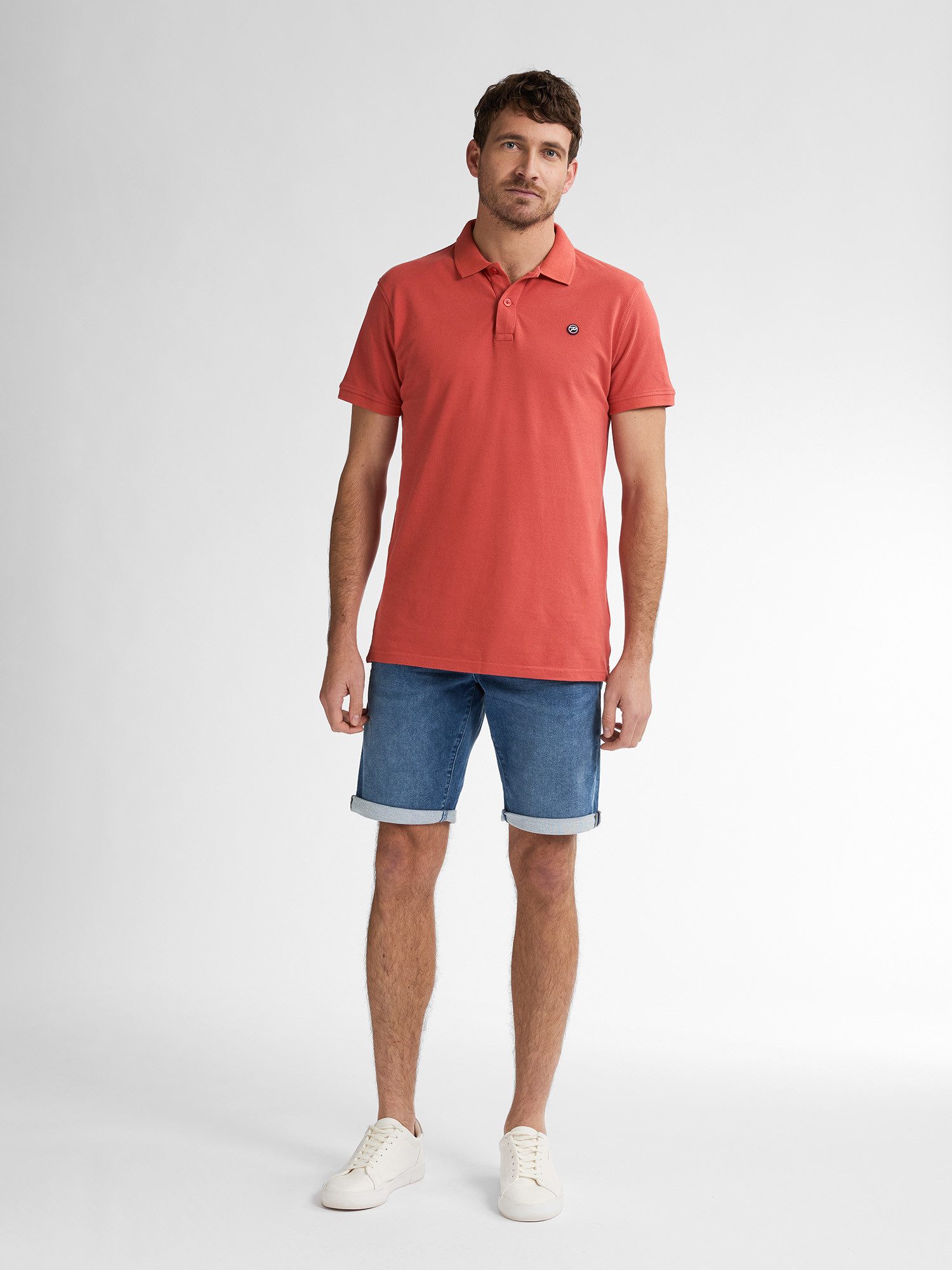 Petrol Industries Poloshirt met geborduurd logo