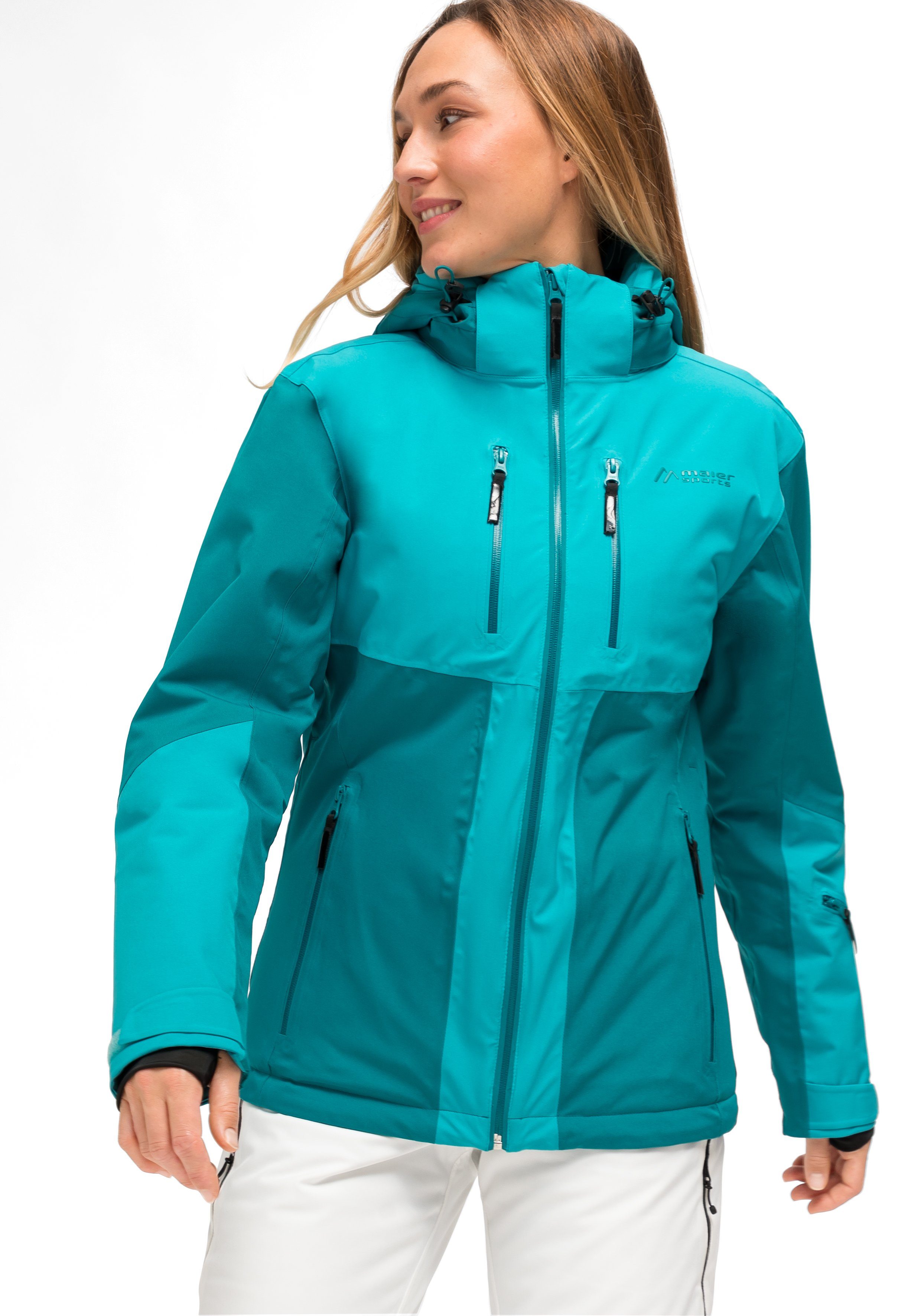 Maier Sports Ski-jack Pinilla ademende dames ski-jack, waterdichte en winddichte winterjas