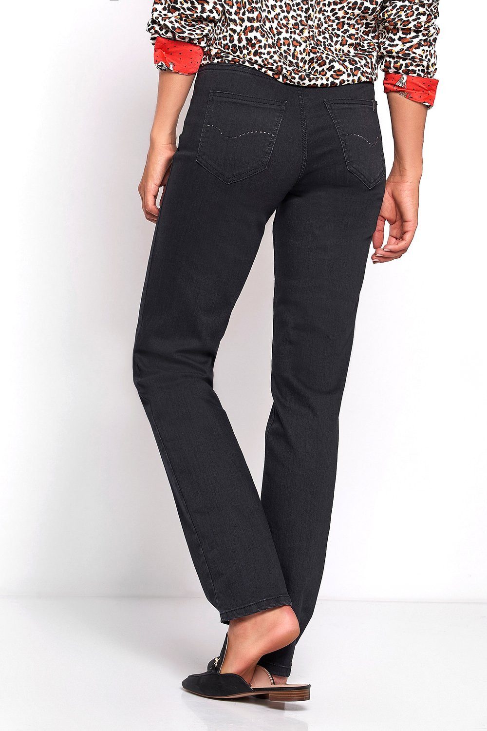 TONI Slim fit jeans Liv in five-pocketsstijl