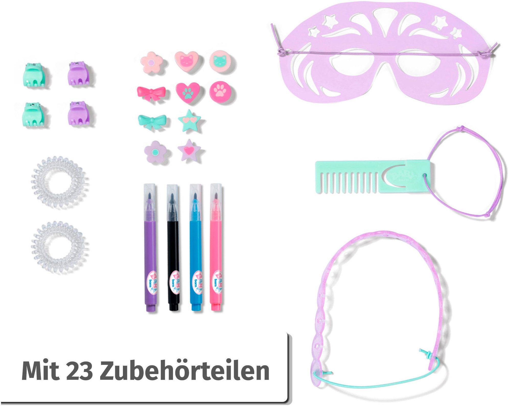 Baby Born Kophoofd Stijlhoofd creatief