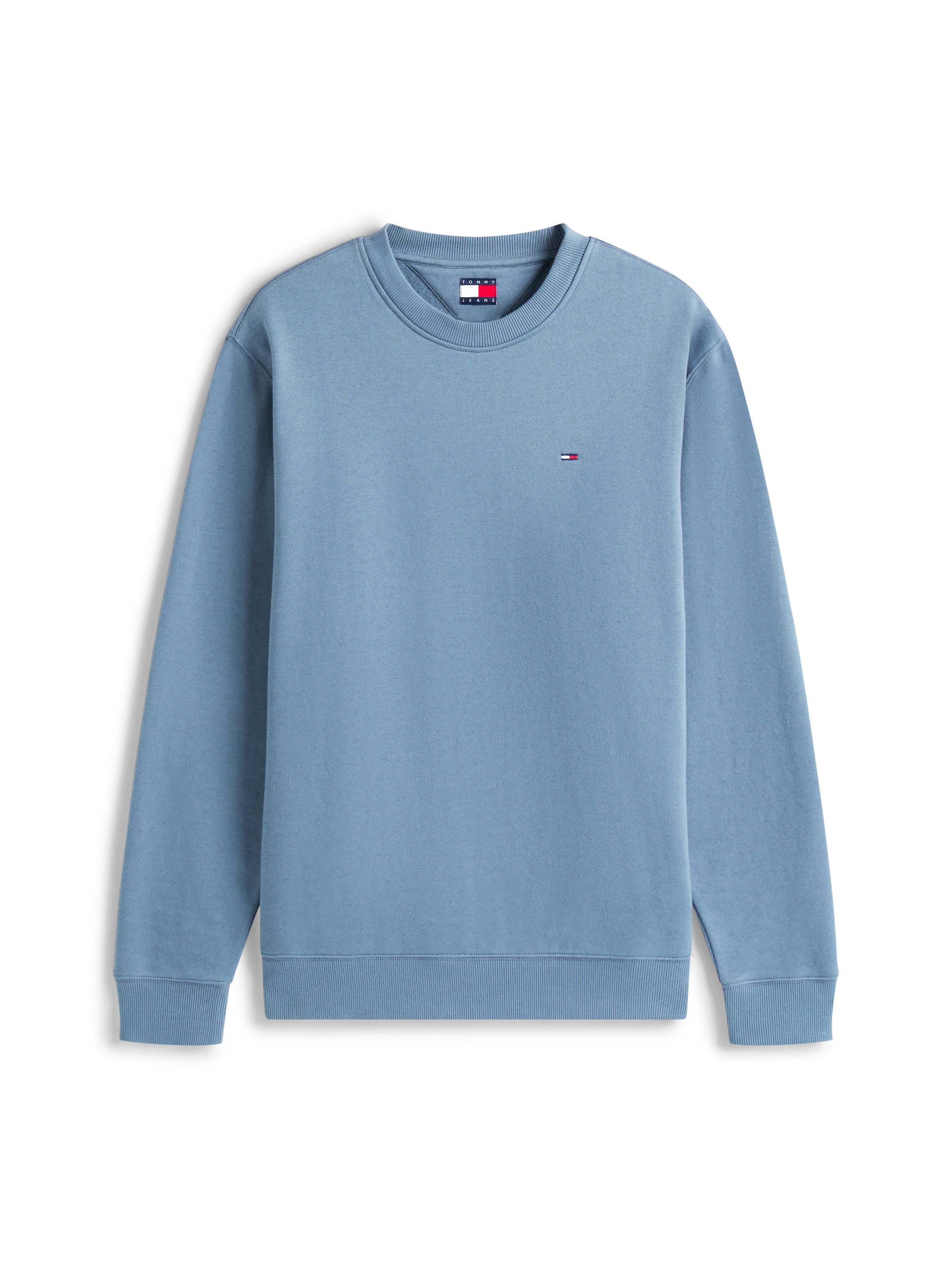 TOMMY JEANS Sweatshirt TJM REG S FLAG CREW Met geborduurd merklogo op borsthoogte