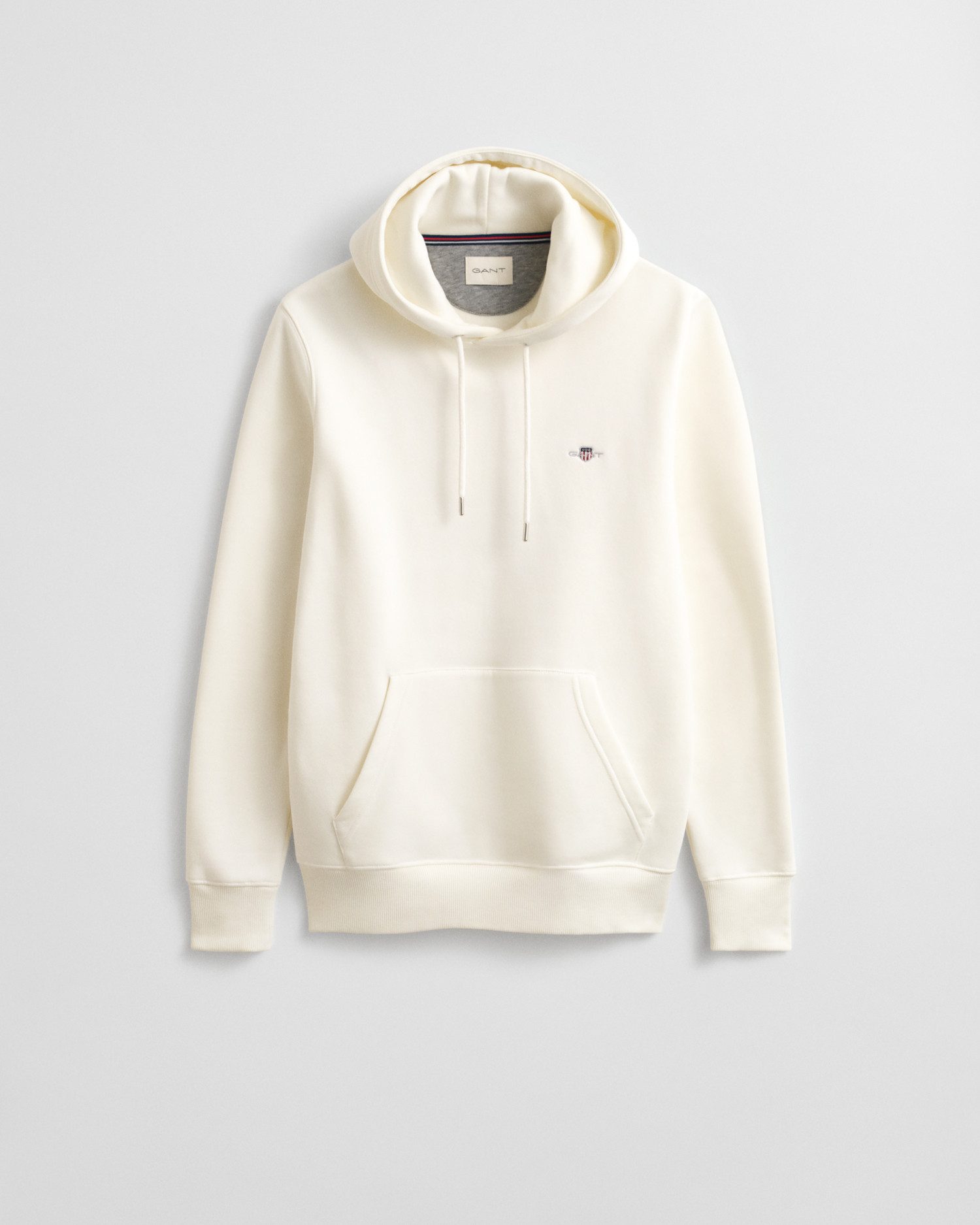 Gant Hoodie REG SHIELD HOODIE met logoborduursel op borsthoogte