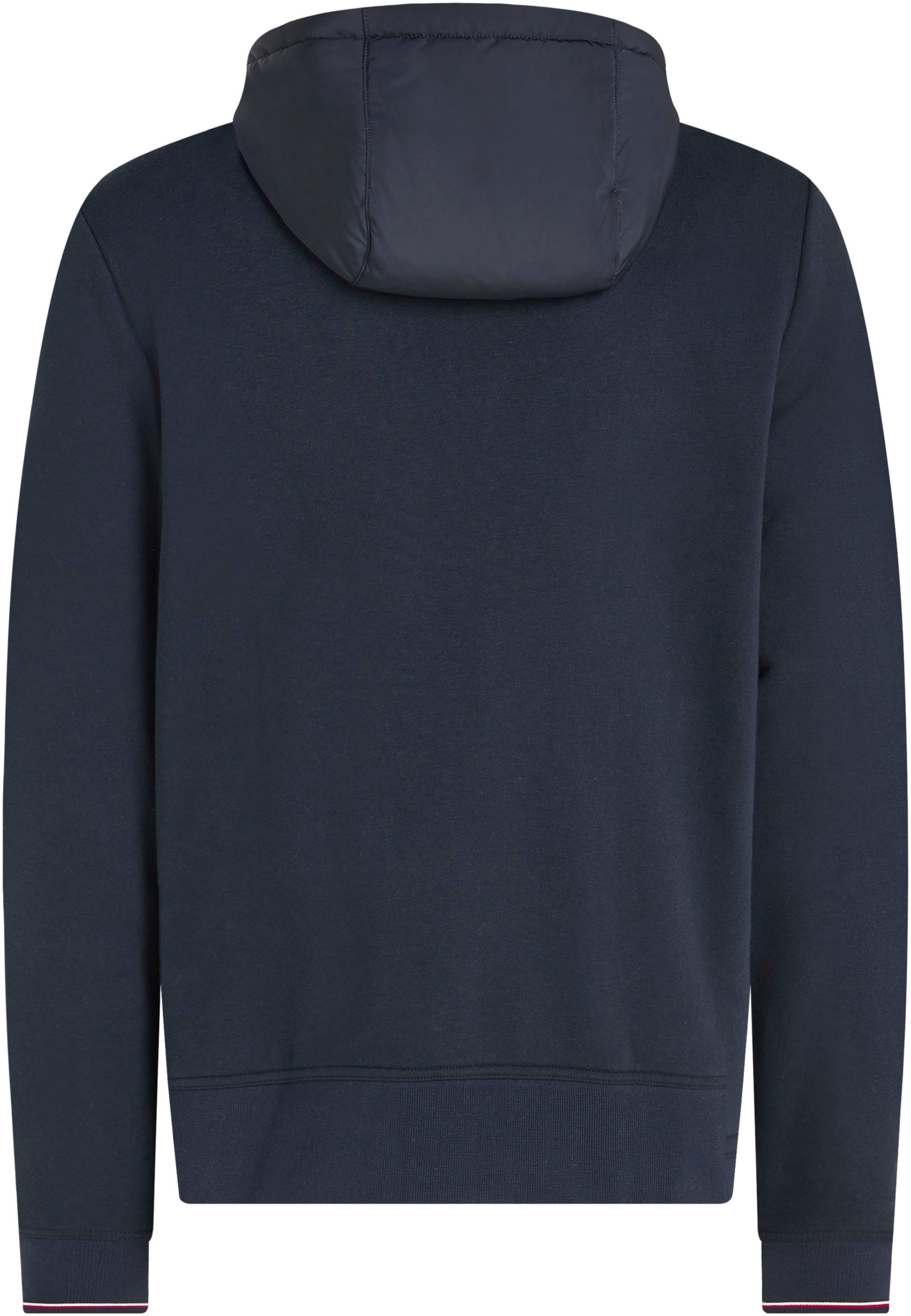 Tommy Hilfiger Hoodie MIX MEDIA HOODED ZIP THRU