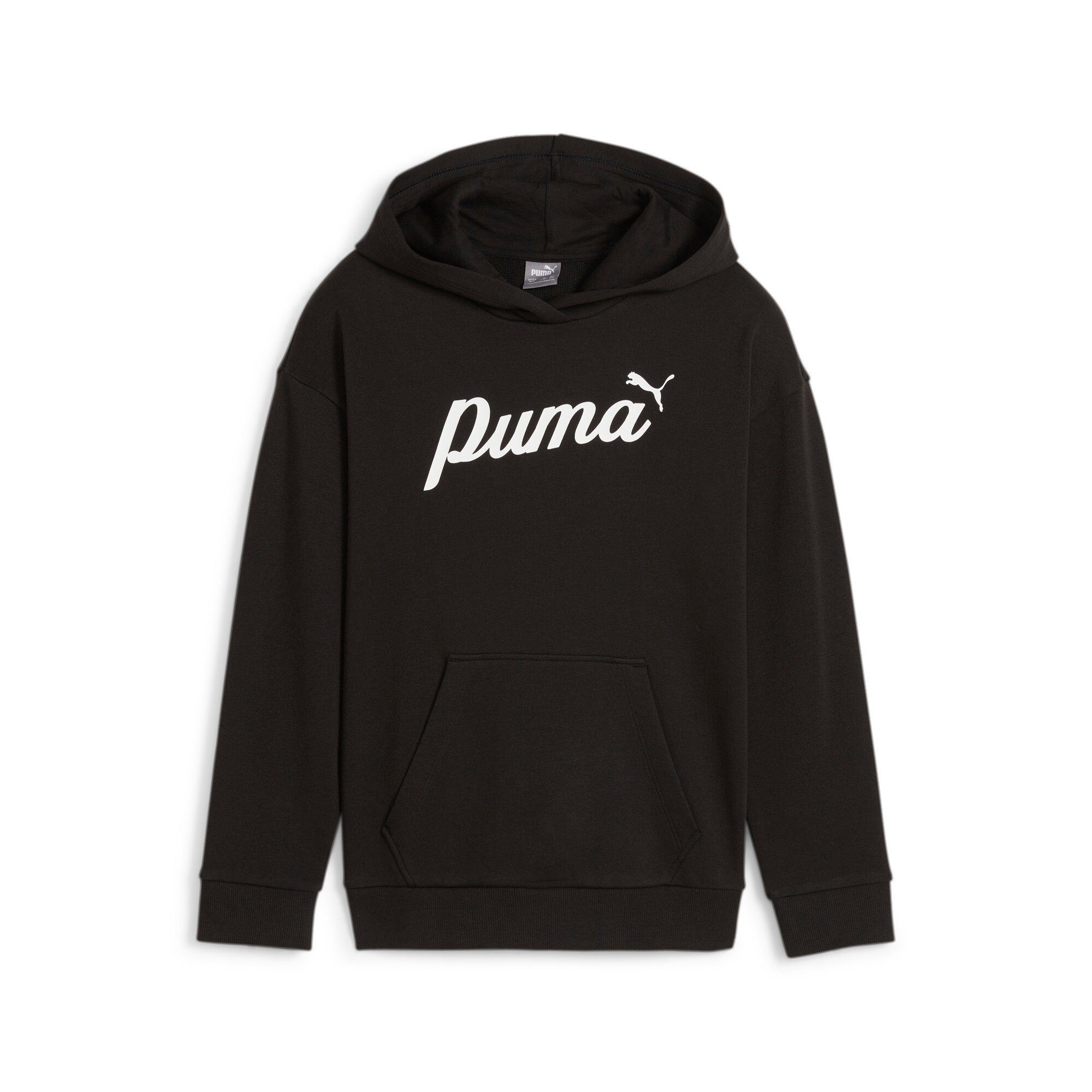 Puma hoodie zwart Trui Katoen Capuchon Printopdruk 128