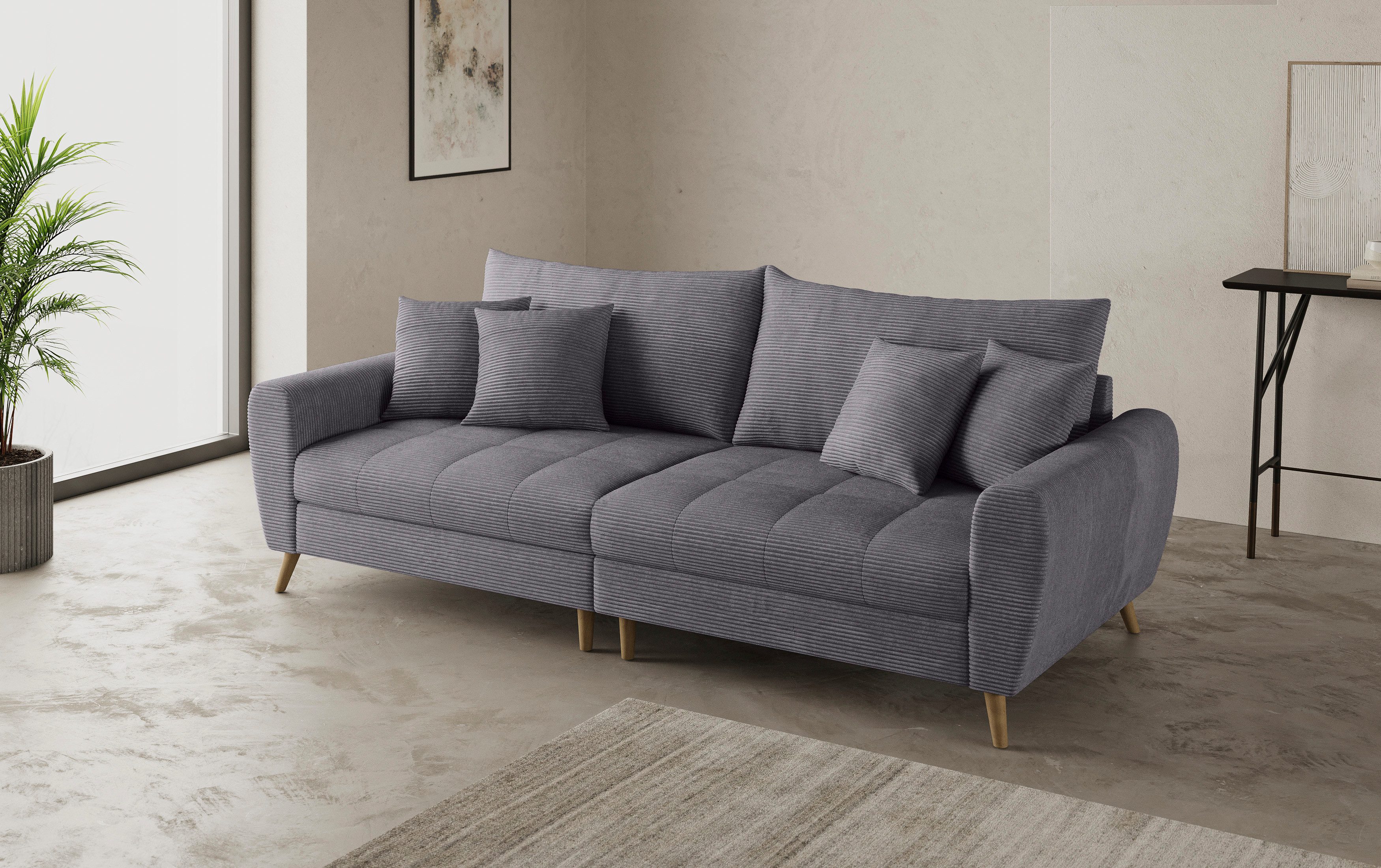 Mr. Couch Megabank Blackburn II Optioneel met koudschuimvering tot 140 kg belastbaar