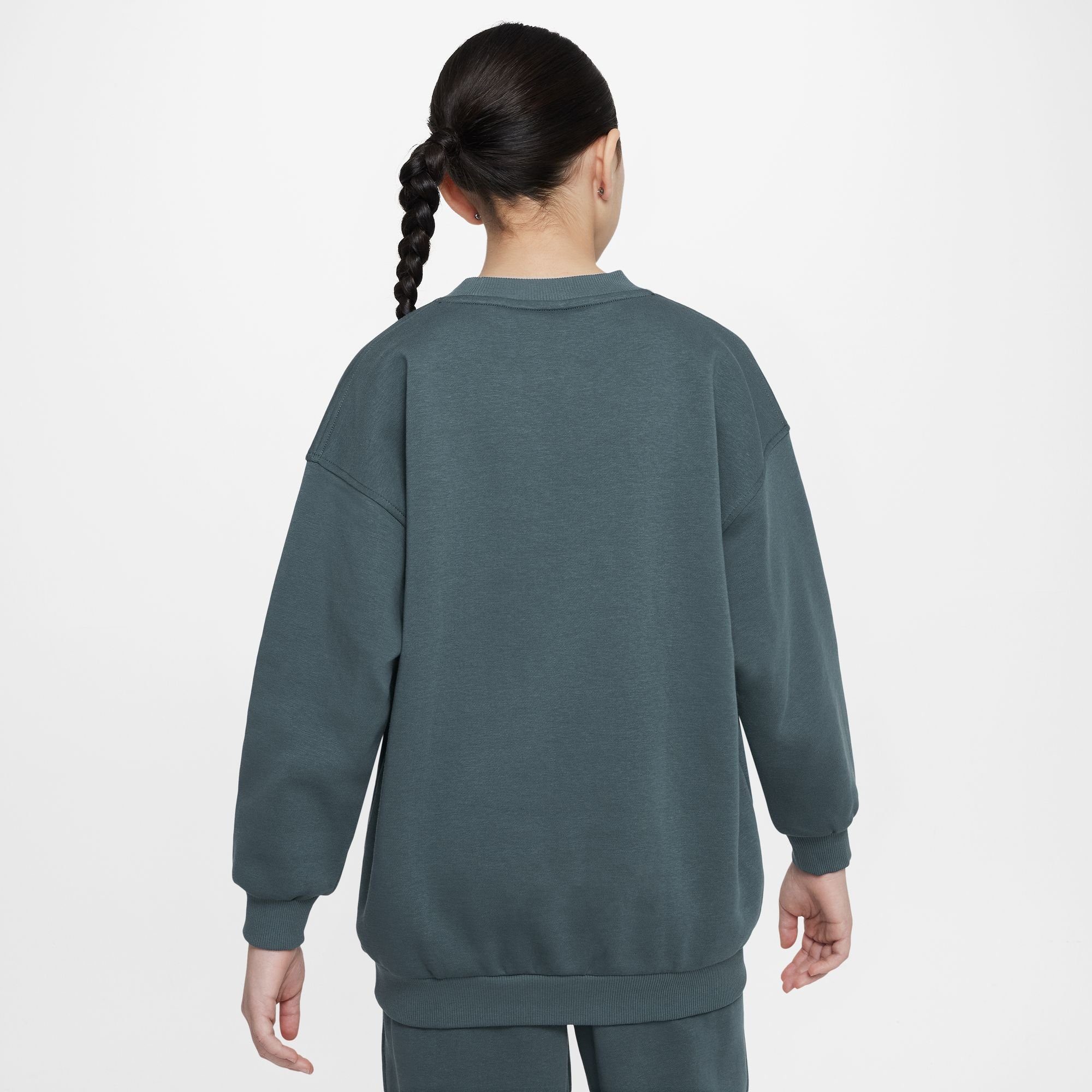 Nike Sportswear Sweatshirt CLUB FLEECE BIG KIDS' (GIRLS') CREWNECK TOP