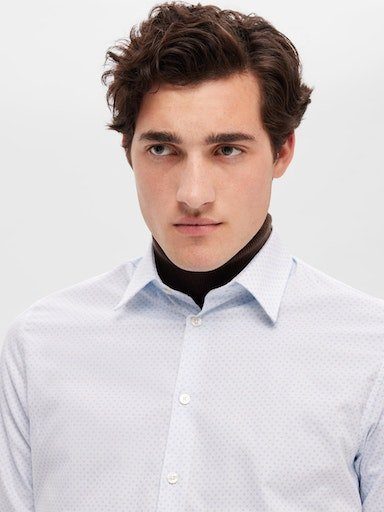 SELECTED HOMME Overhemd met lange mouwen SLHSLIMSOHO-DETAIL SHIRT LS NOOS