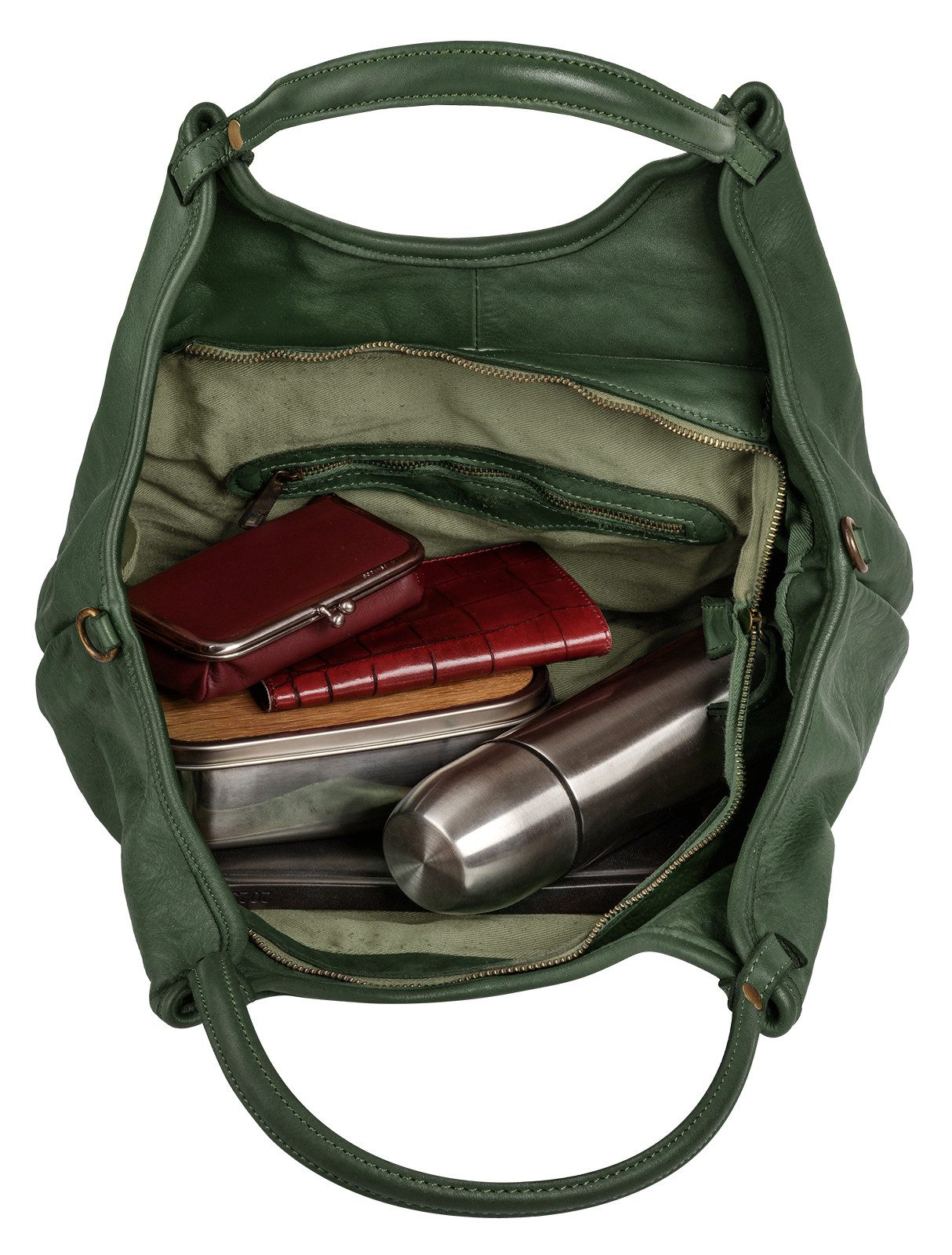 Samantha Look Tas echt leer, made in italy