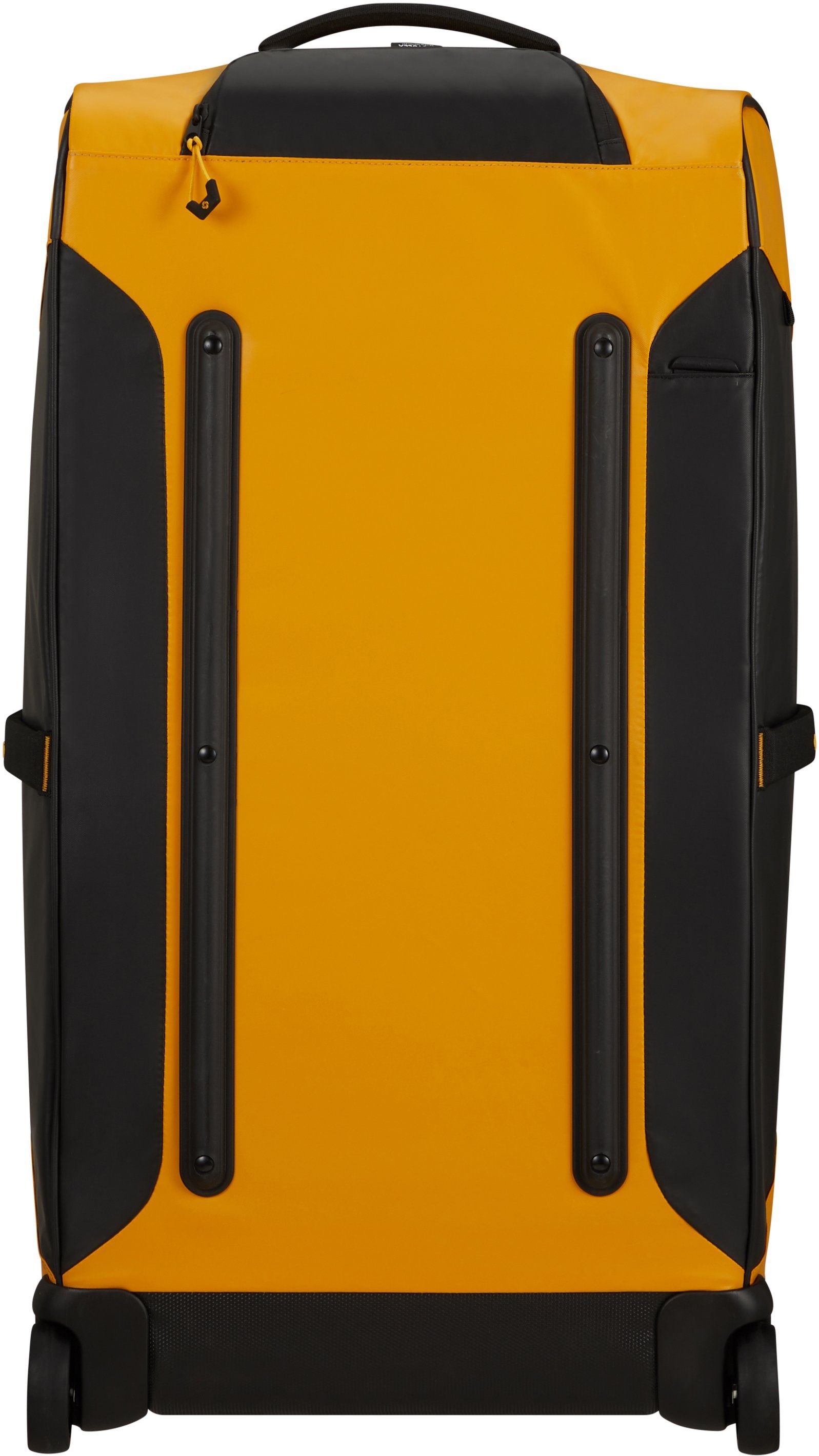 Samsonite Reistas ECODIVER 79 cm Yellow met trolley- en rugzakfunctie gedeeltelijk van gerecycled materiaal