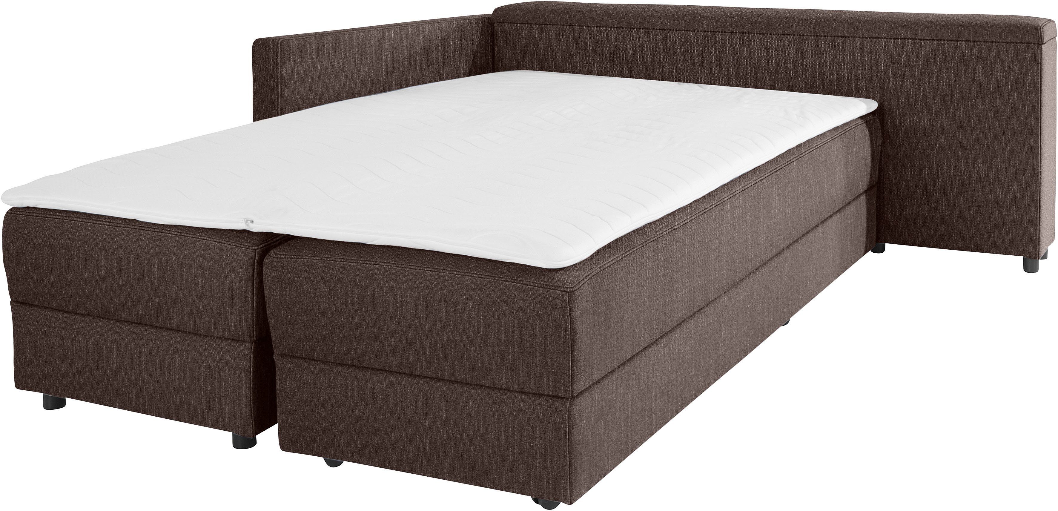 LOOKS BY WOLFGANG JOOP Hoekbank LooksIII L-vorm door draaifunctie tot bed verwisselbaar, inclusief opbergvak