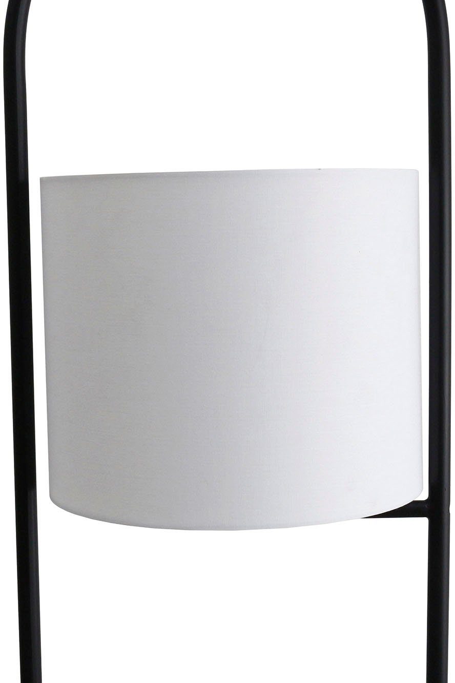 SalesFever Staande lamp Aaliyah handgemaakt, met frame voor planten (1 stuk)