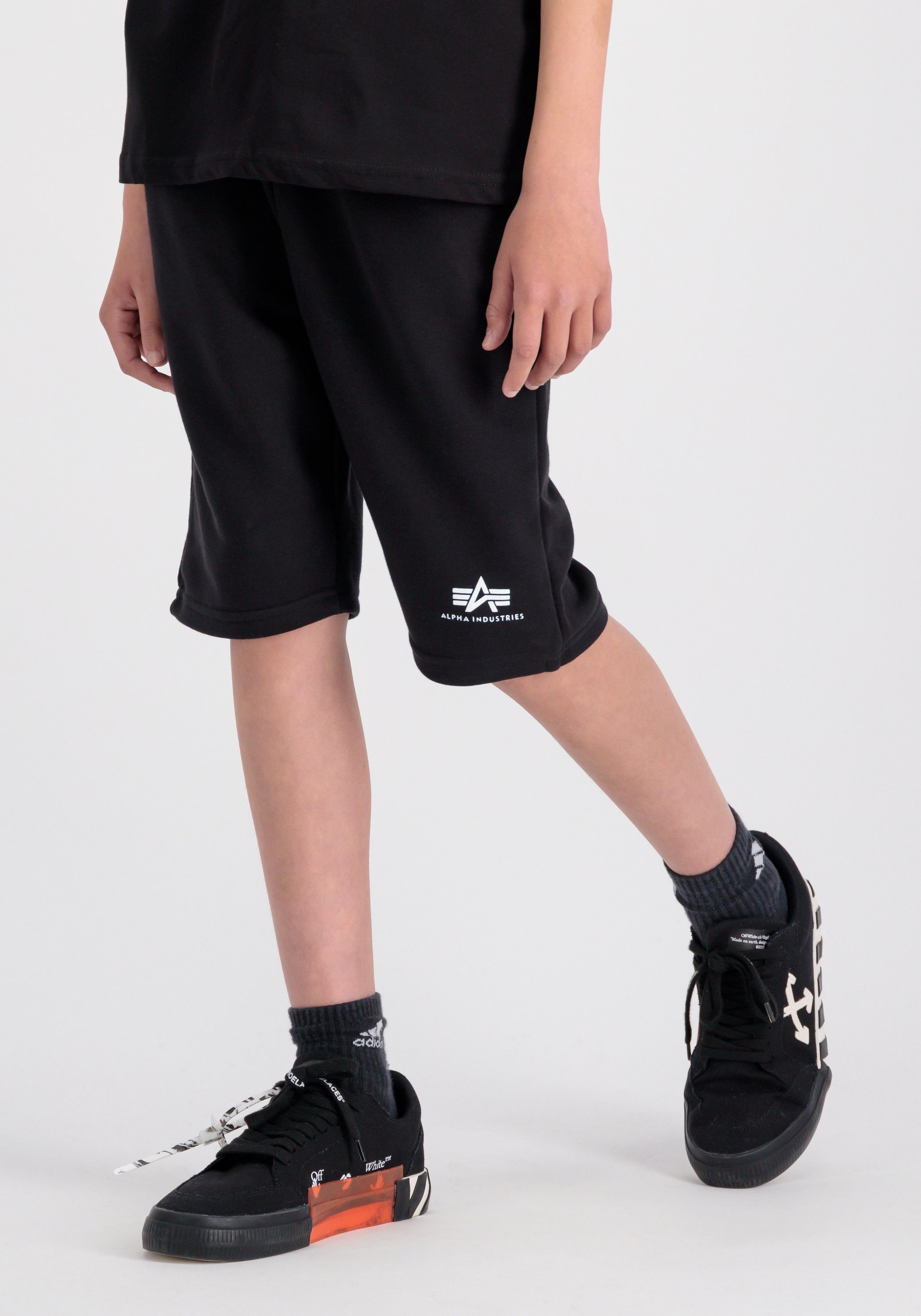 Alpha Industries Sweatshort Alpha Industries Kids - Shorts Basic Jogger Short SL Kids meisjes harembroeken maat 8 zwart