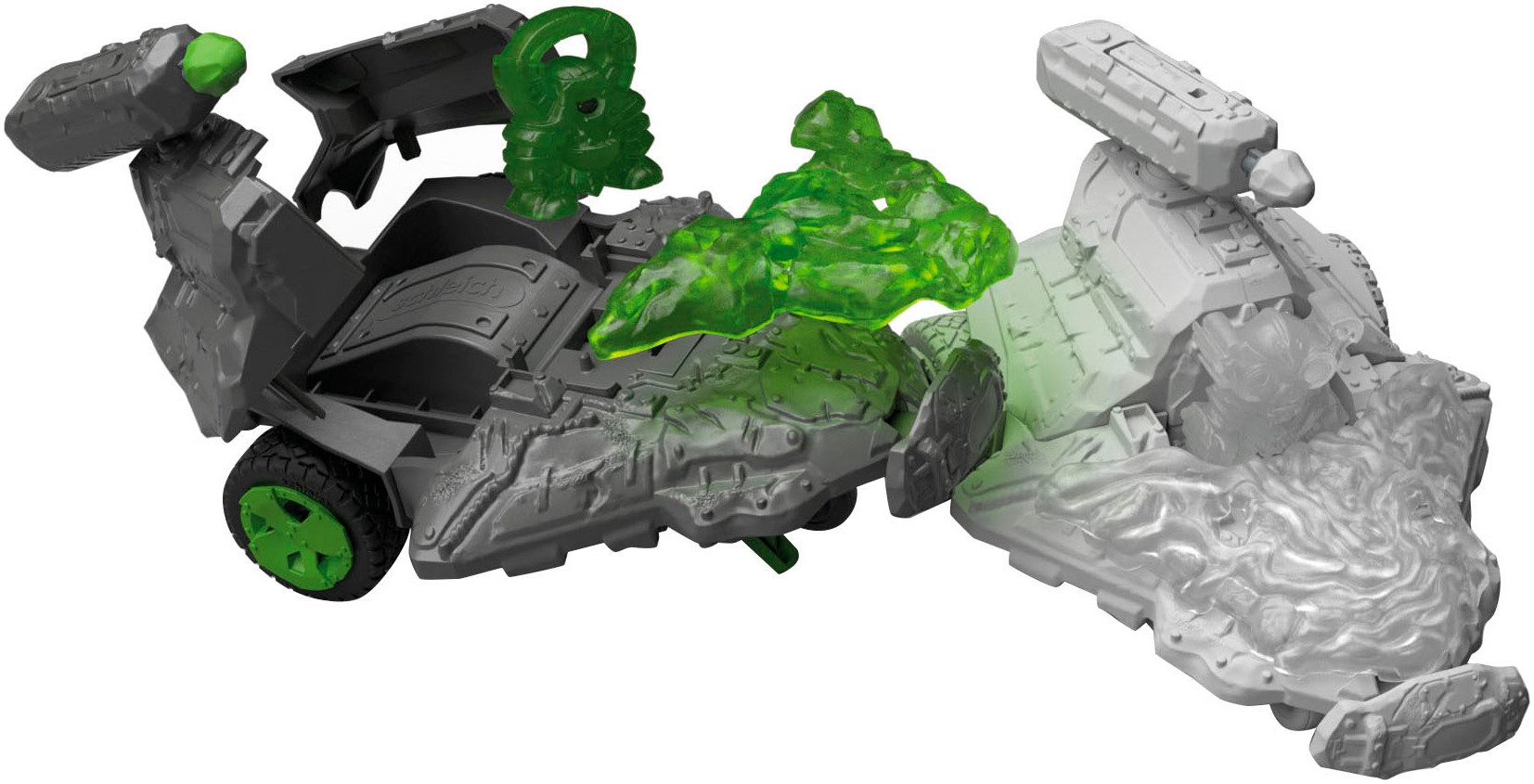 Schleich® Speelgoedauto ELDRADOR® CREATURES, steen straalmotor voertuig met mini creature (42665)