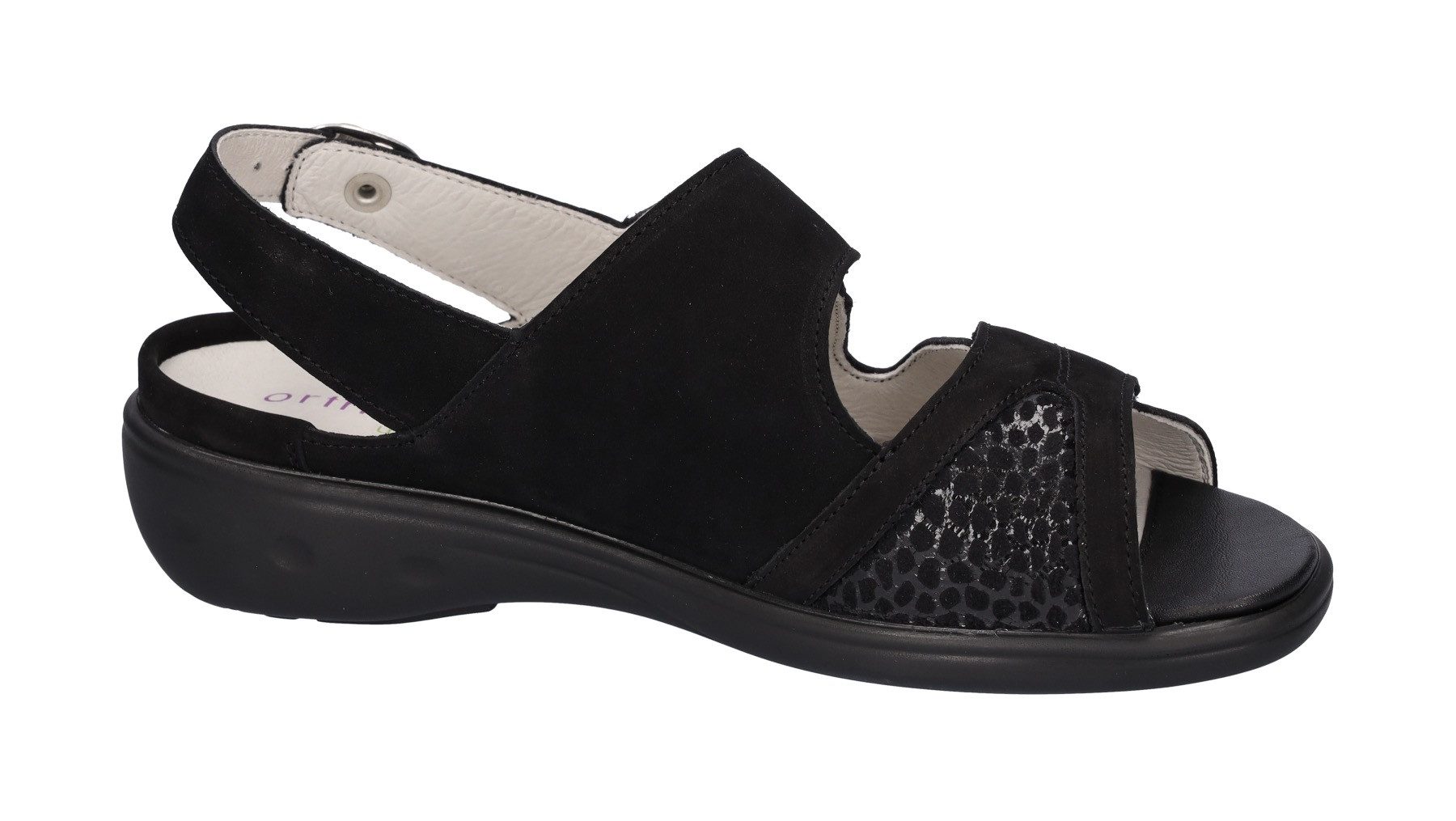 Waldläufer Sandalen Kara-Soft zomerschoen, sandaal, sleehak, met klittenbandsluitingen, k-breedte
