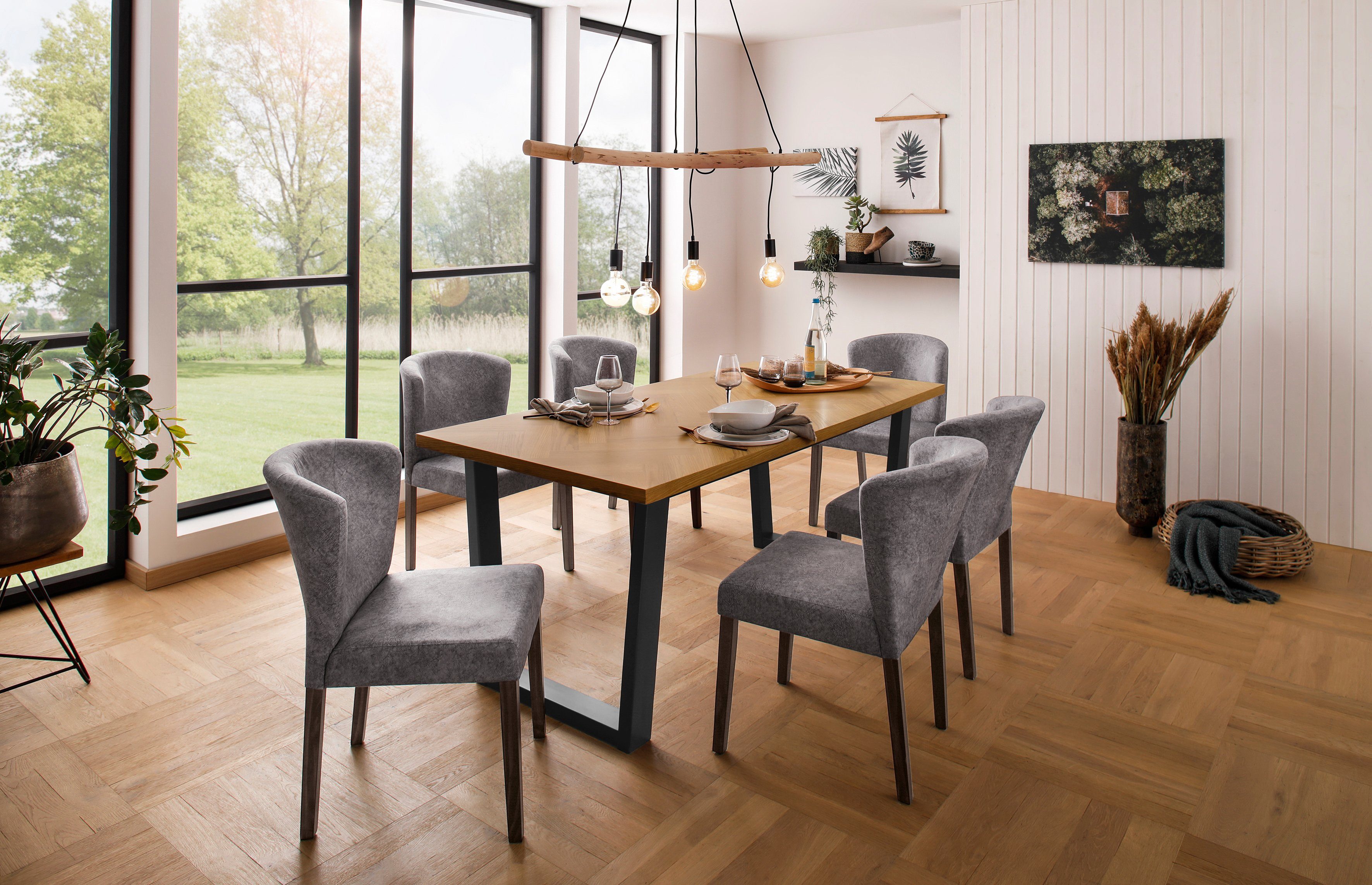 Home affaire Eetkamerstoel Prato (set, 2 stuks)