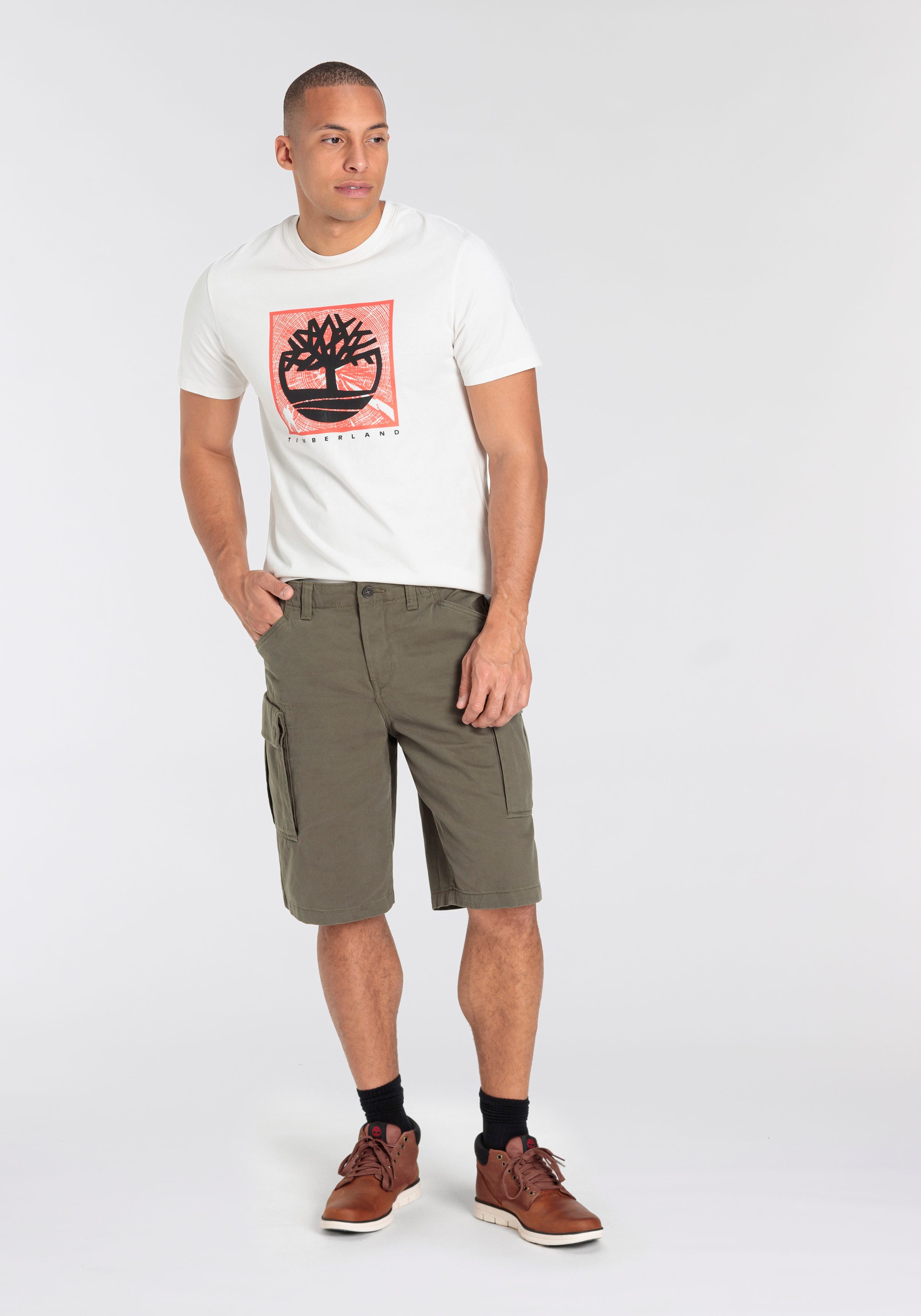 Timberland T-shirt Short Sleeve Front Graphic Tee