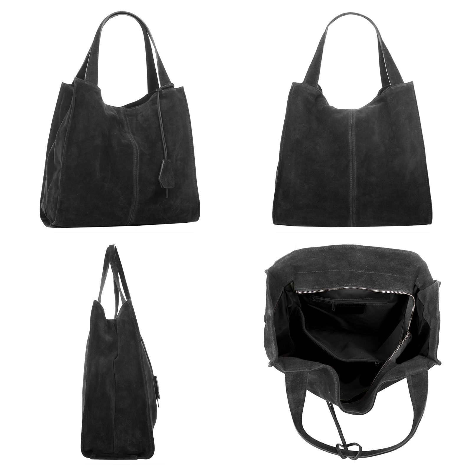 Forty Degrees Shopper echt leer, made in italy