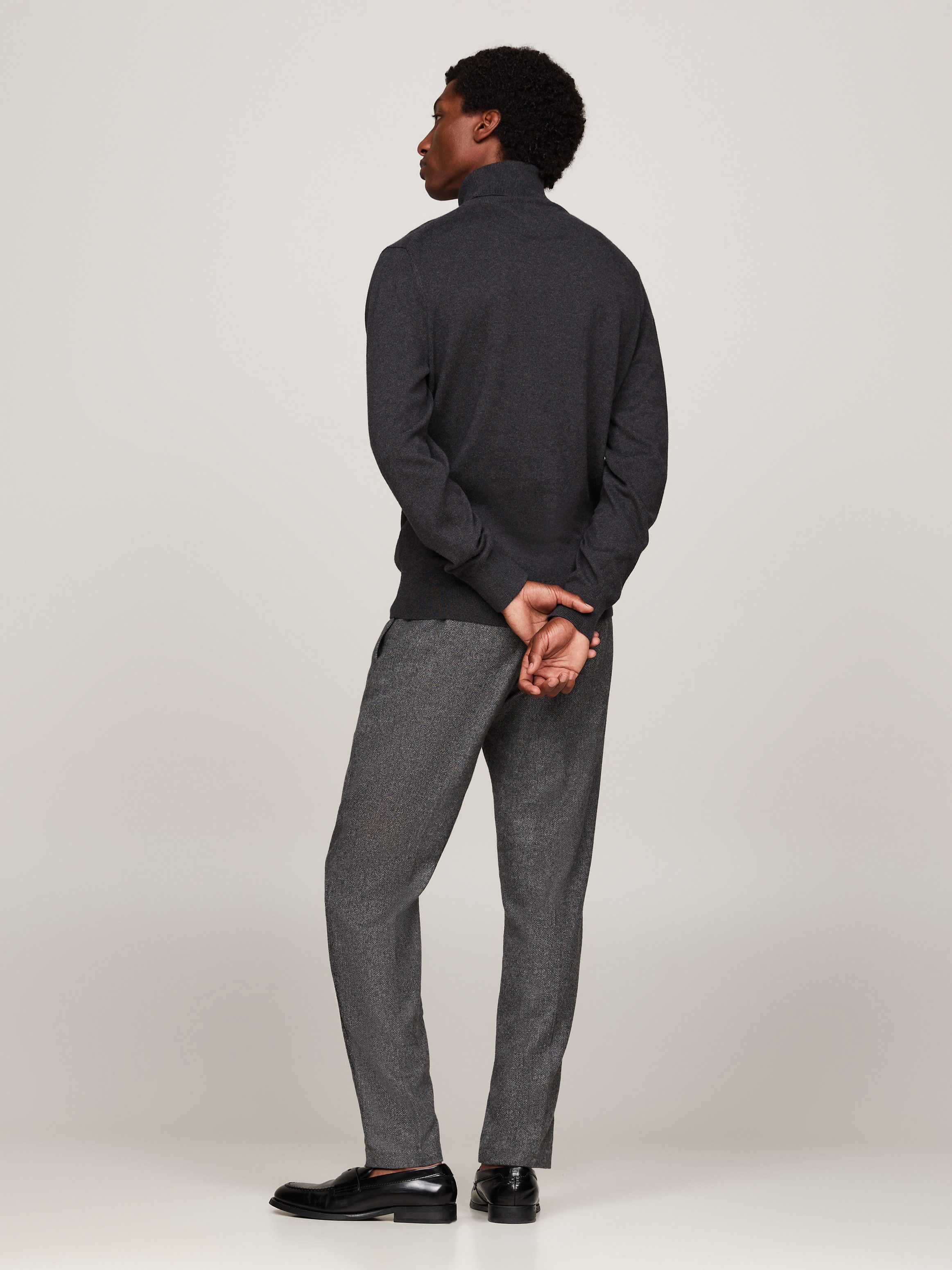 Tommy Hilfiger Coltrui PIMA ORG CTN CASHMERE ROLL NECK