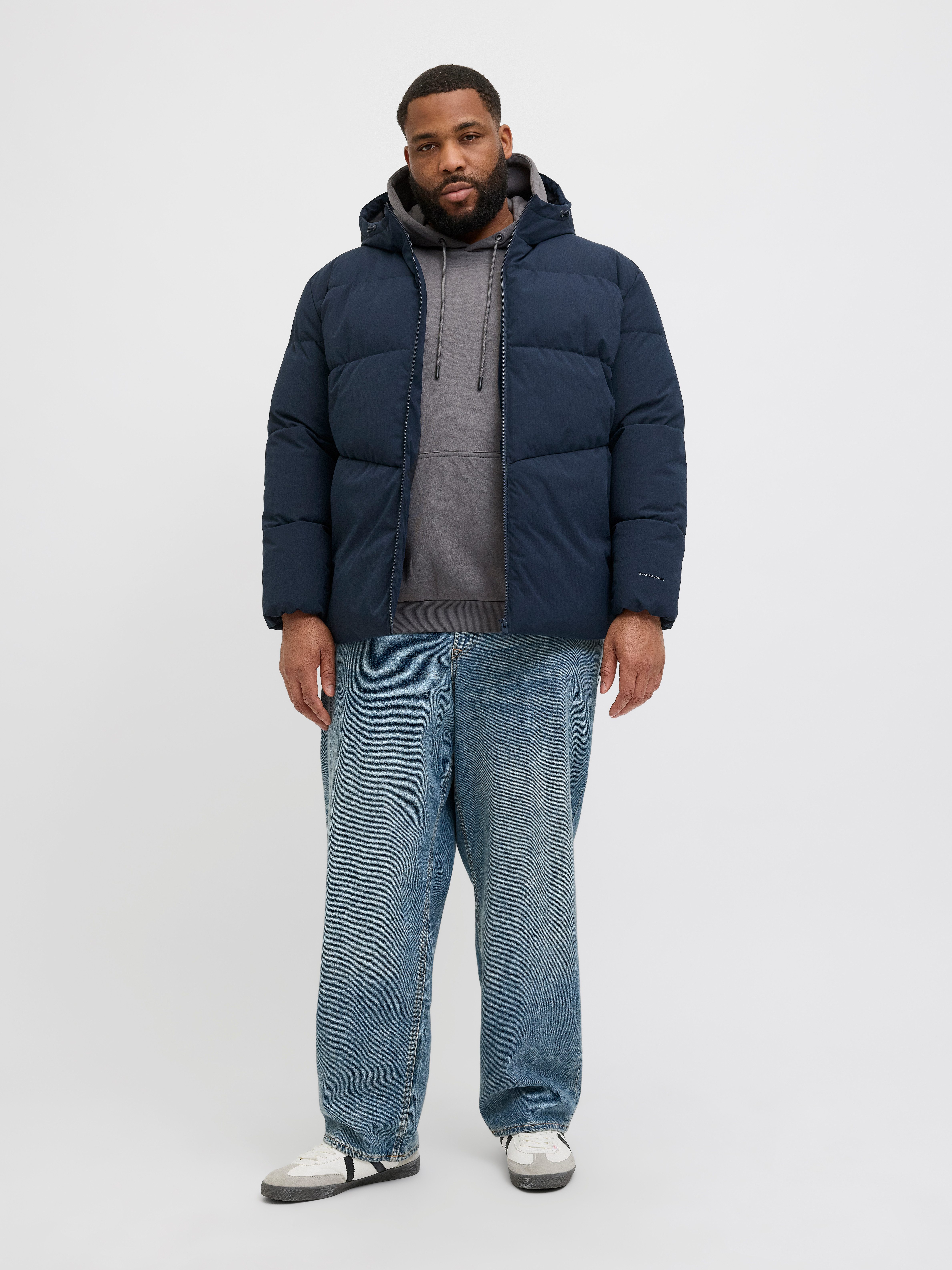 Jack & Jones PlusSize Gewatteerde jas JJGLOBAL PUFFER JACKET PLS