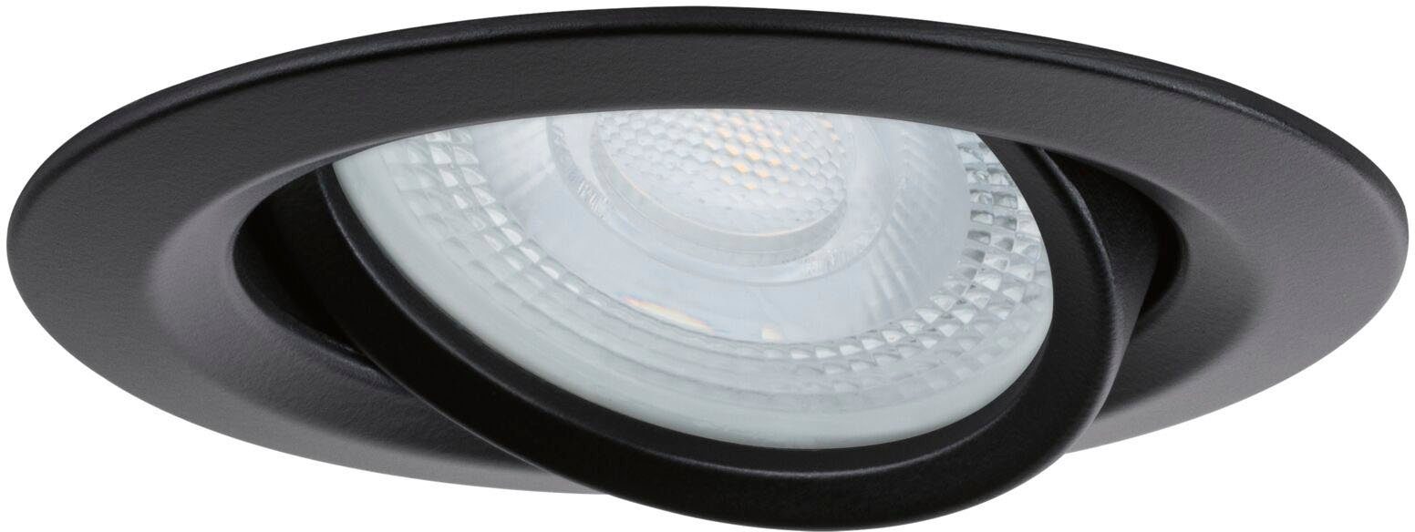 Paulmann Ledinbouwlamp Nova Plus 1x35W Zwart mat/Alu Zink