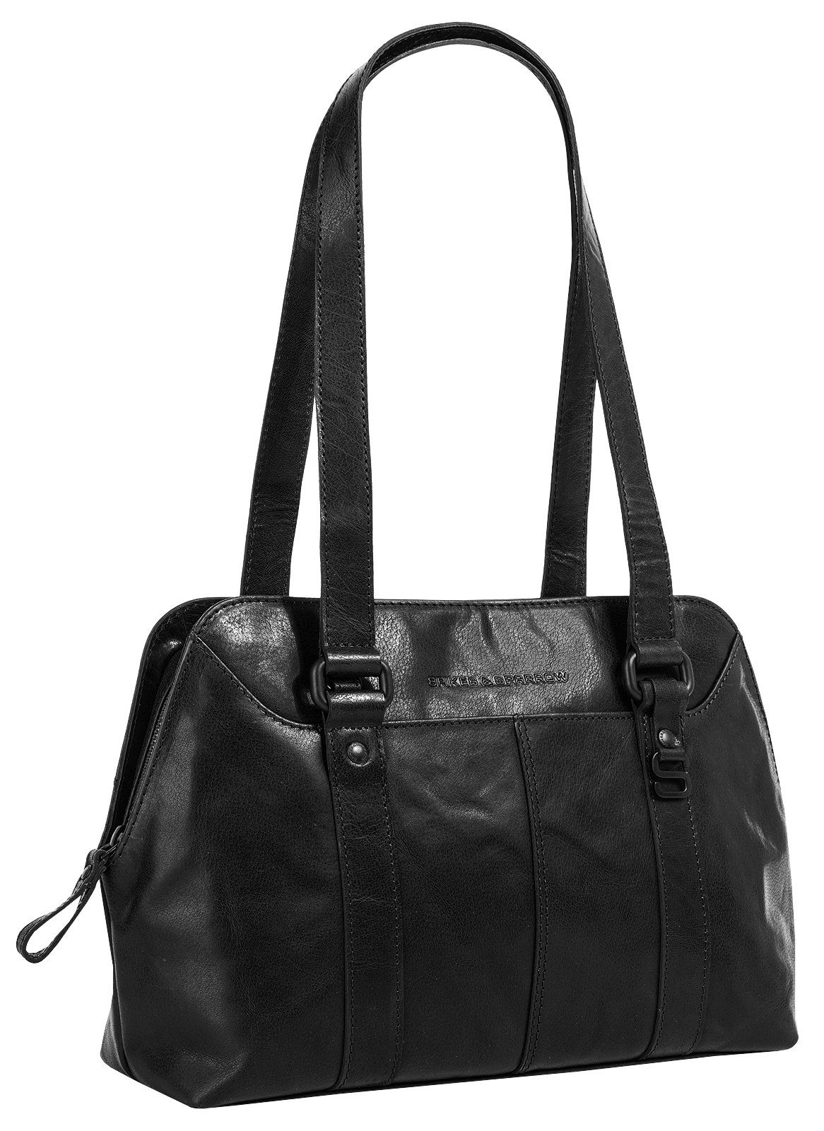 Spikes & Sparrow Tas echt leder