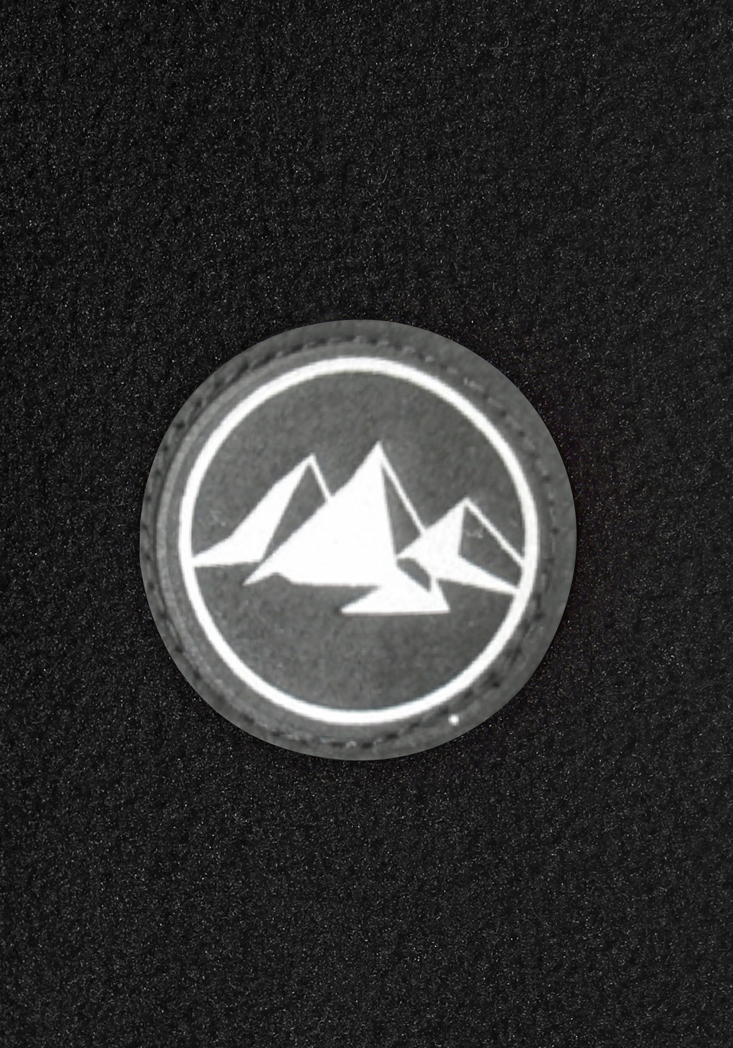 Polarino Fleecejack voor koude dagen, van fleece, sportieve stijl, ademend