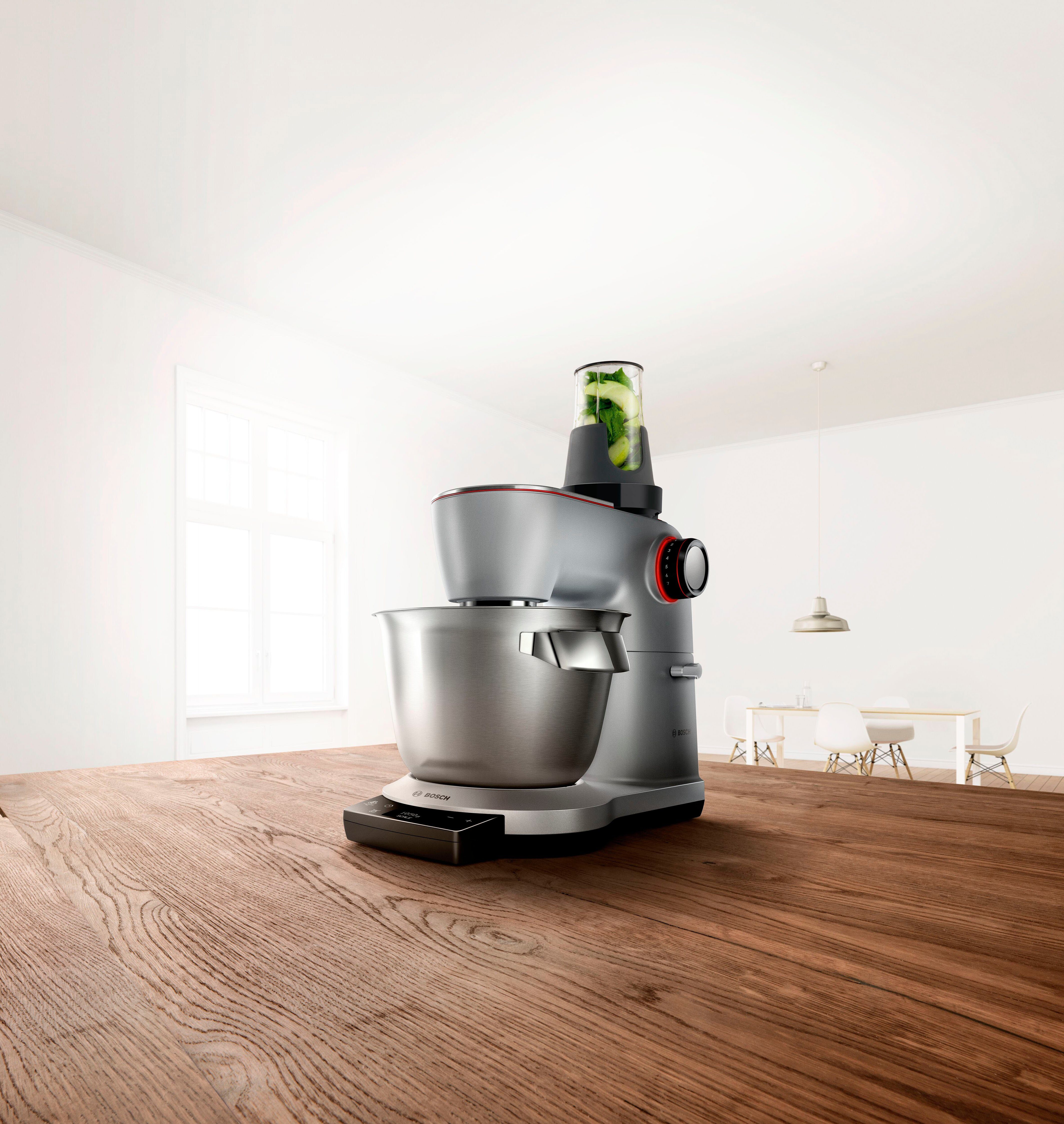 BOSCH Hakmolen-opzetstuk MUZS68TM TastyMoment 5-in-1 multi-hakset (set, 5-delig)