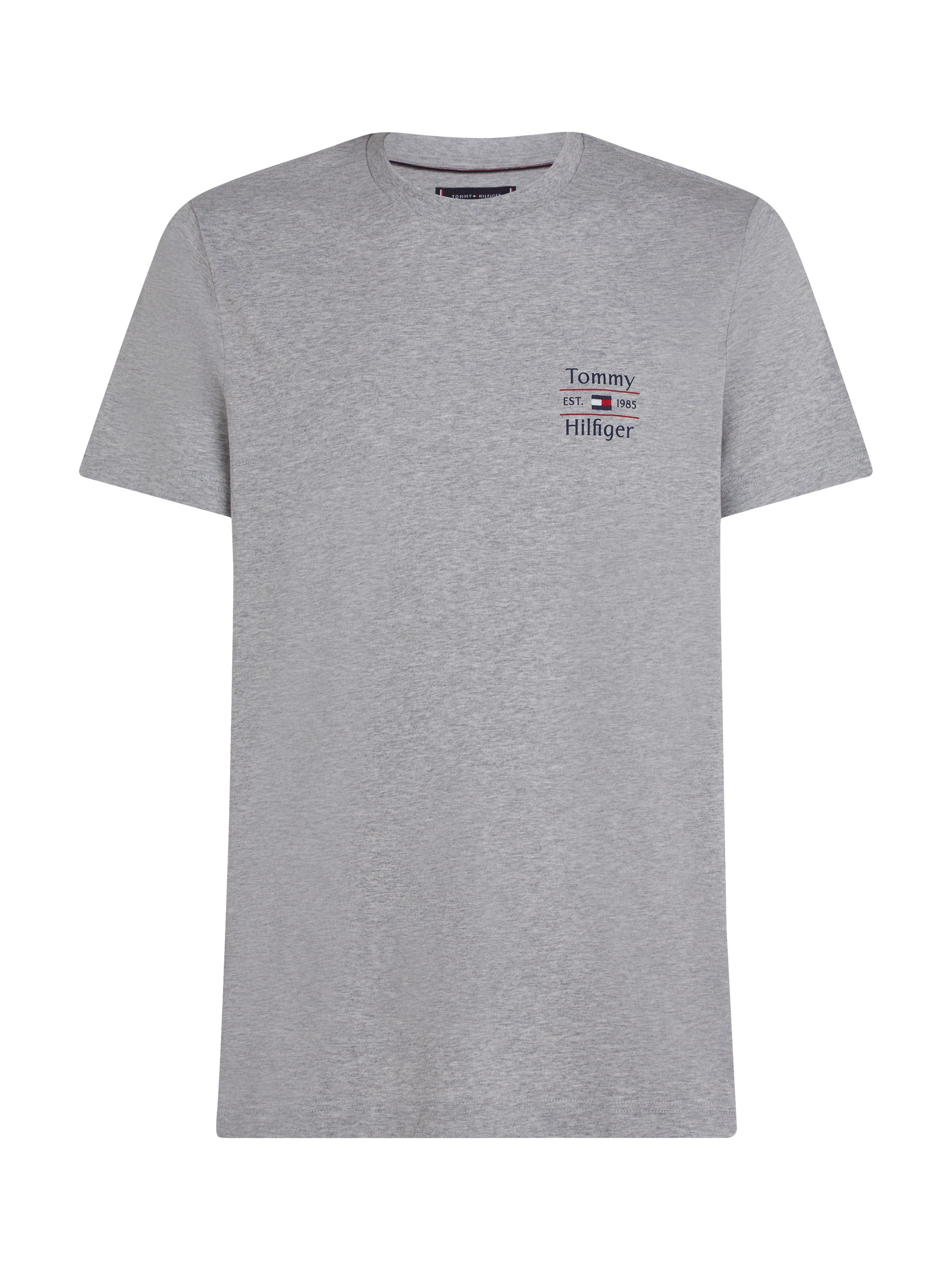 Tommy Hilfiger Shirt met ronde hals HILFIGER STACK TEE
