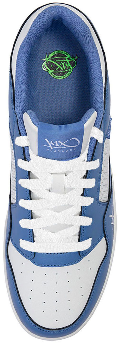 K1X Sneakers Sweep Gk blue/white Basketbal geïnspireerd ontwerp