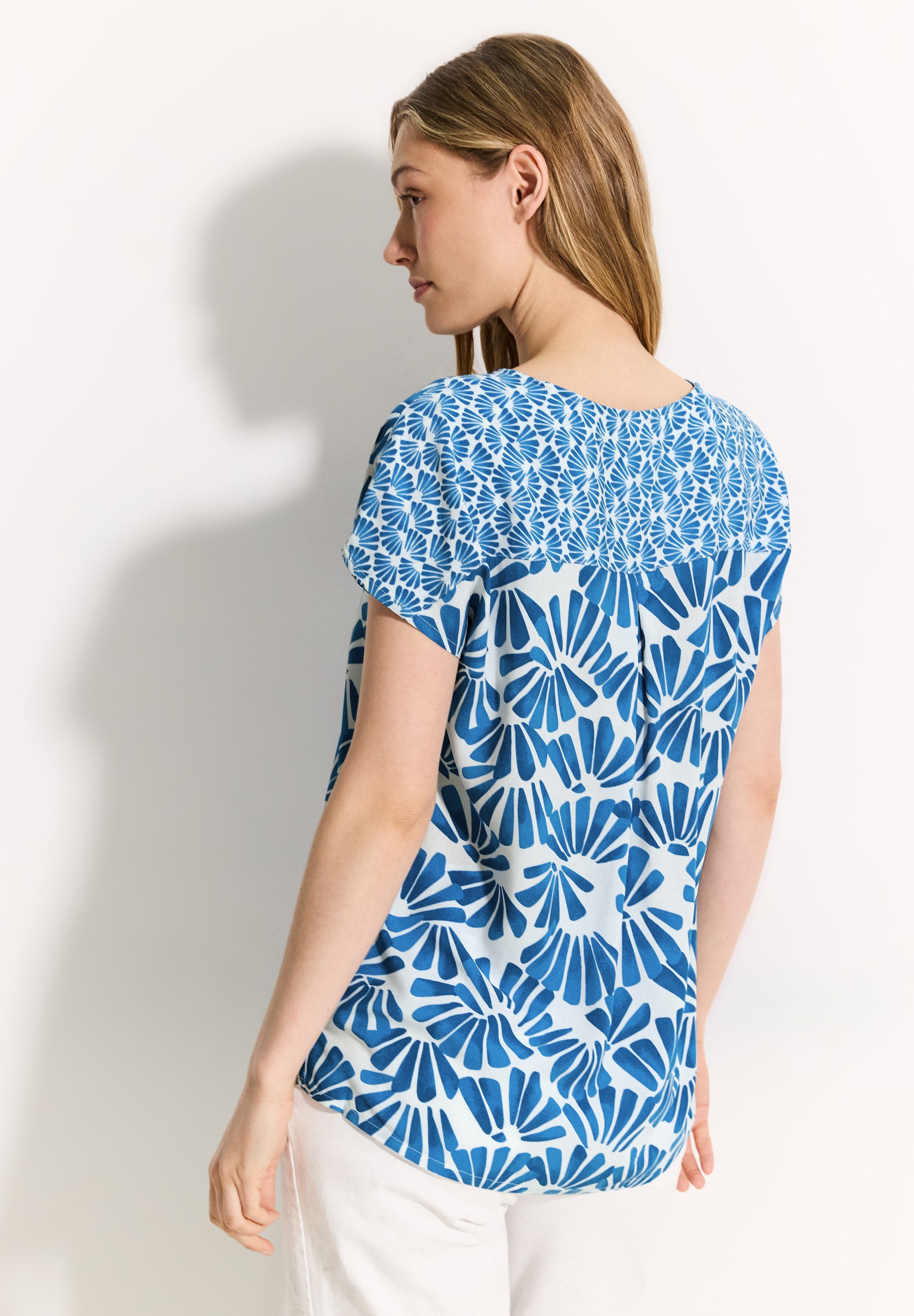 Cecil Blouse met korte mouwen met print all-over