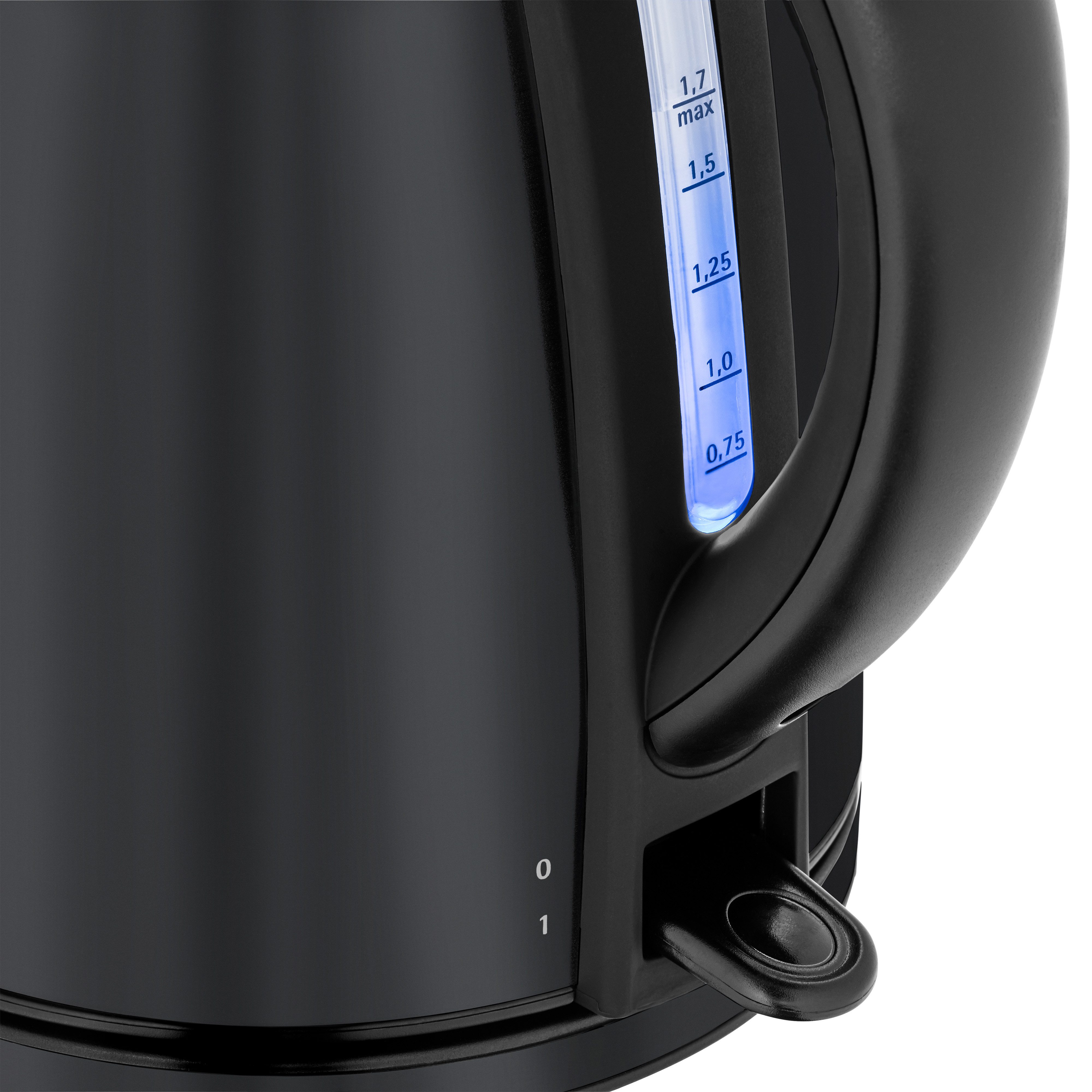 WMF Waterkoker Stelio Deep Black, 1,7 l