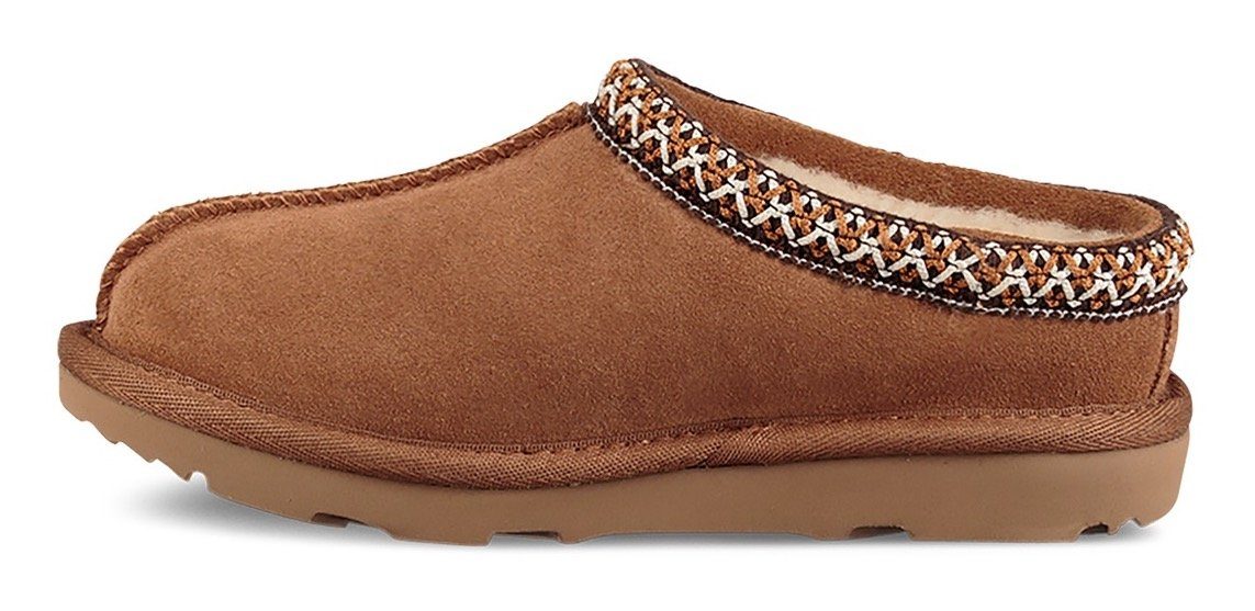 UGG Pantoffels K TASMAN II plateau clog, mule, pantoffel met lamswol