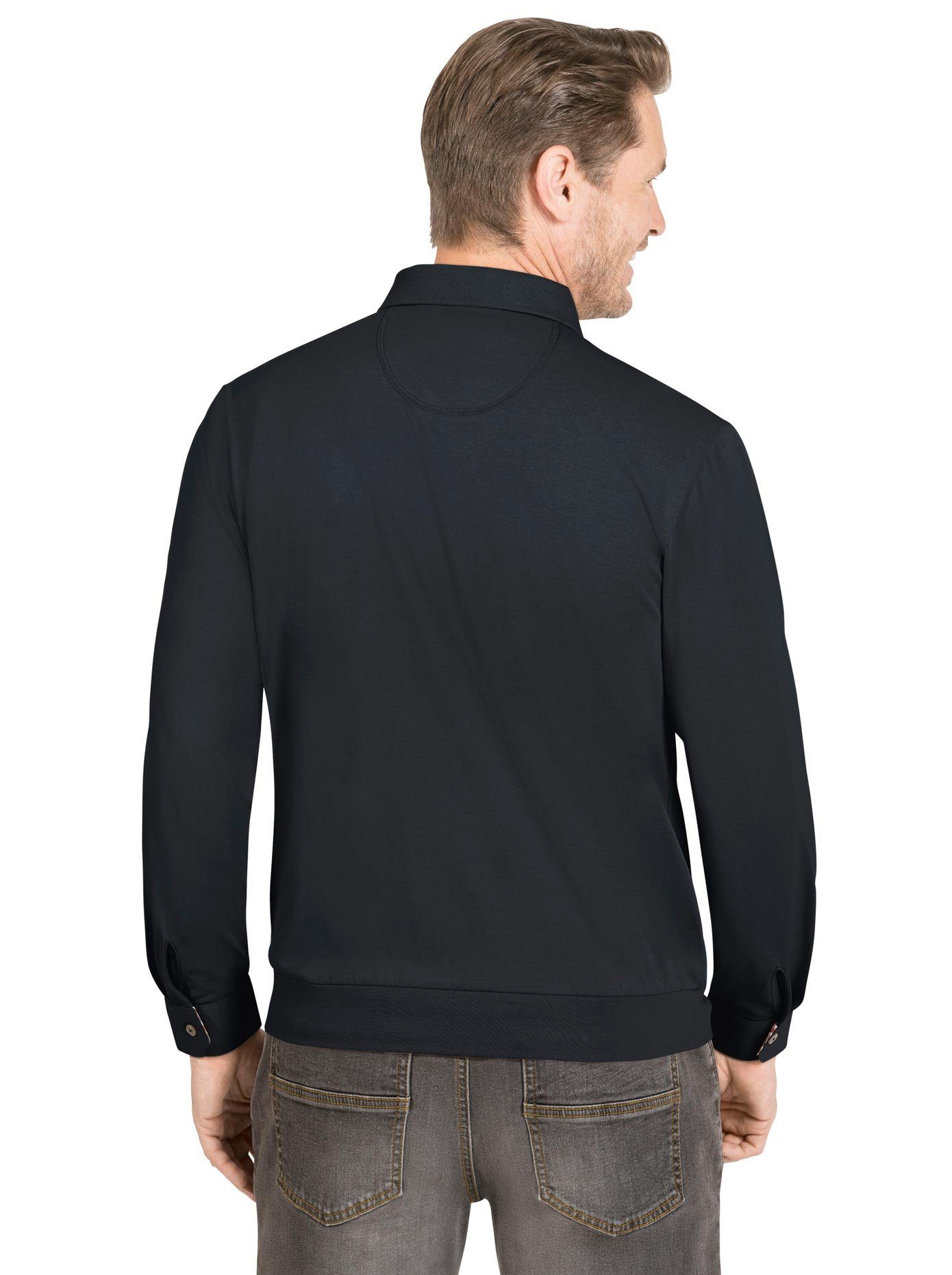 Hajo Poloshirt met lange mouwen (1-delig)