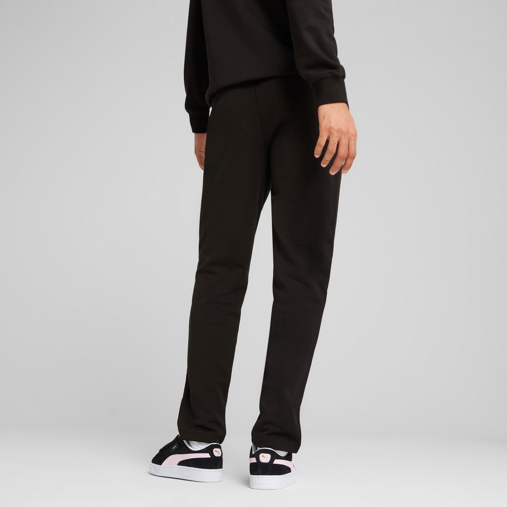 PUMA Trainingsbroek ESS NO. 1 LOGO SWEATPANTS TR OP Joggingbroek, zachte French Terry kwaliteit