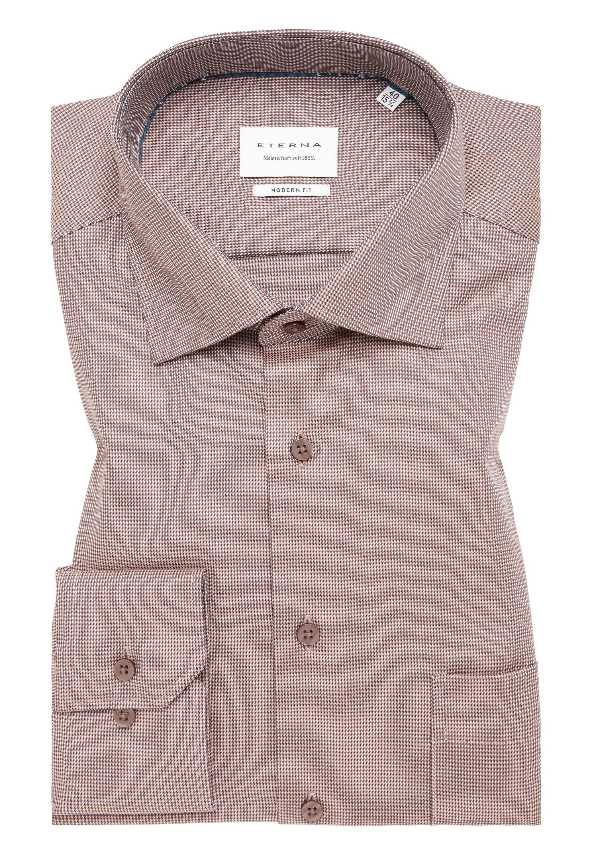 Eterna Overhemd met lange mouwen MODERN FIT
