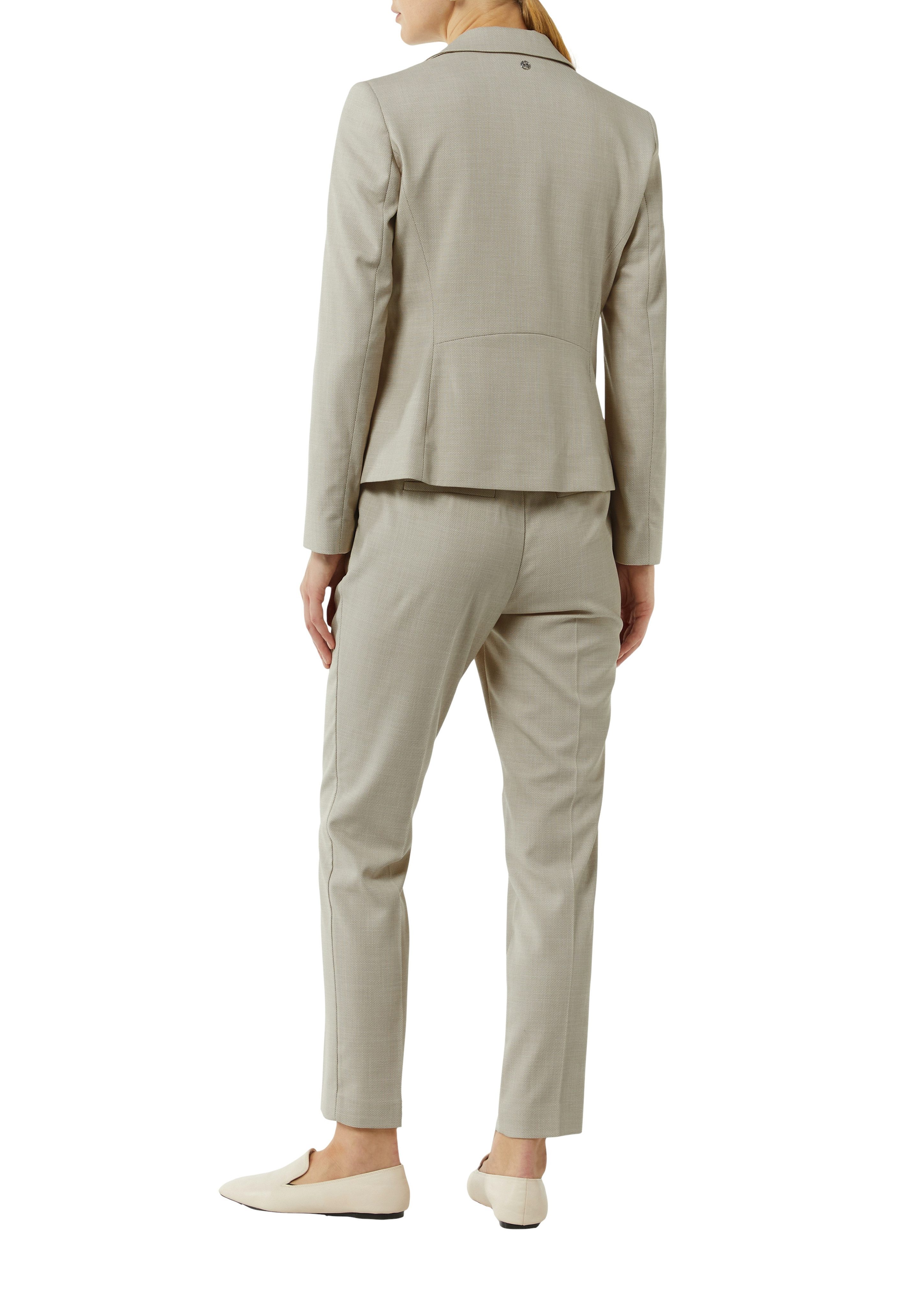 Comma Lange blazer met v-hals